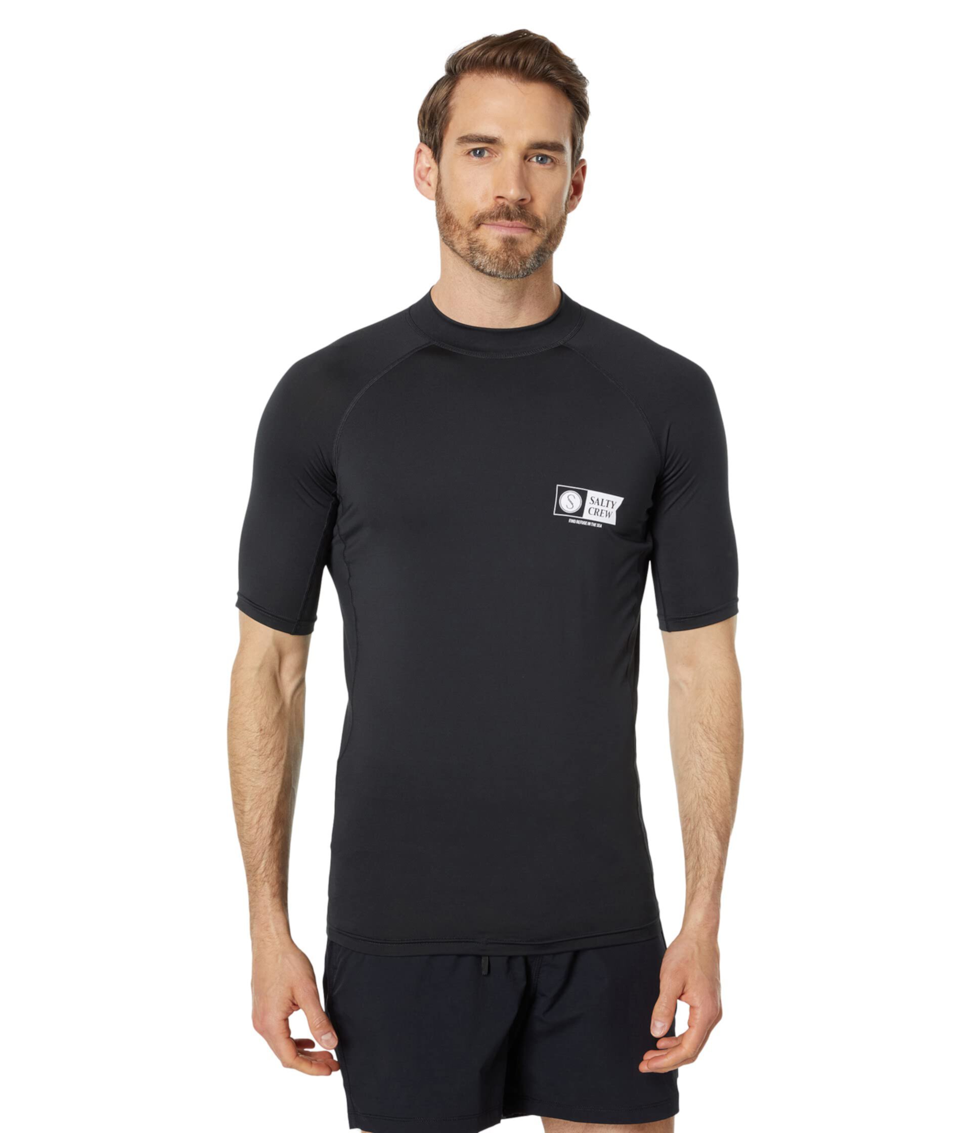 Shelter Short Sleeve Rashguard Salty Crew