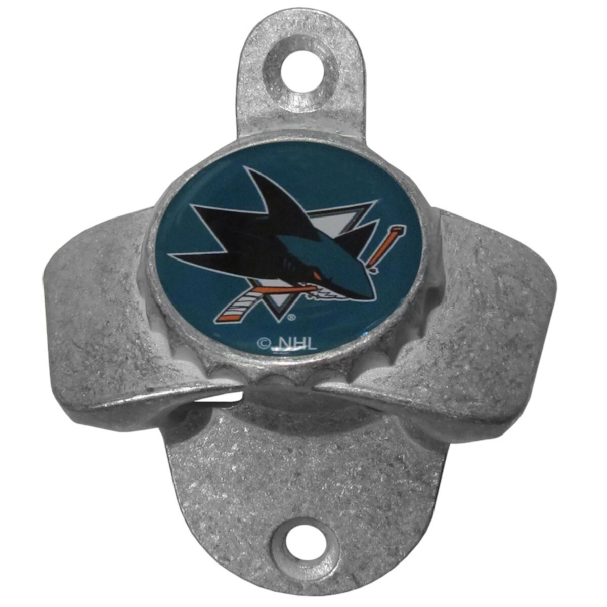 San Jose Sharks Wall-Mounted Bottle Opener NHL