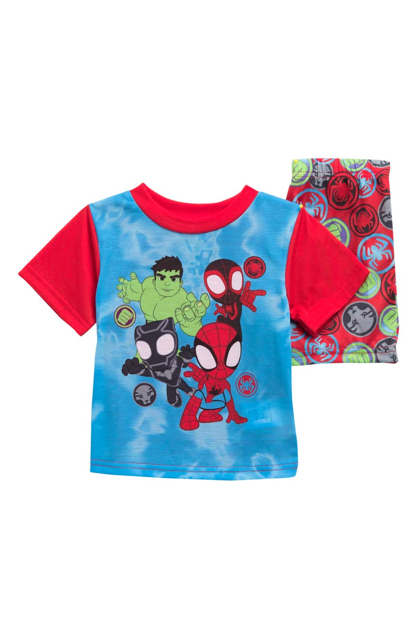 Пижамный топ с короткими рукавами и принтом Marvel Avengers AME