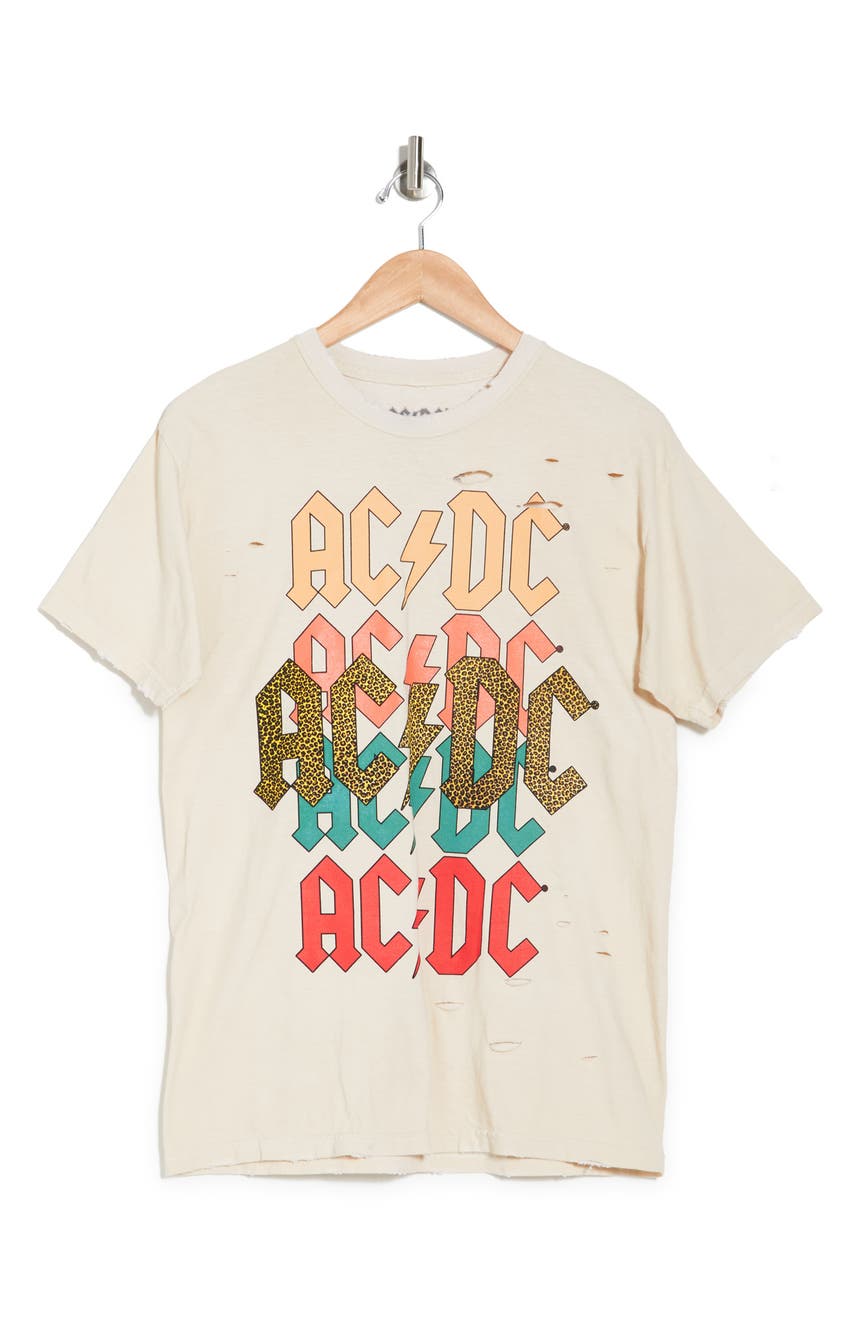 AC/DC Destruction Collage Graphic T-Shirt Philcos