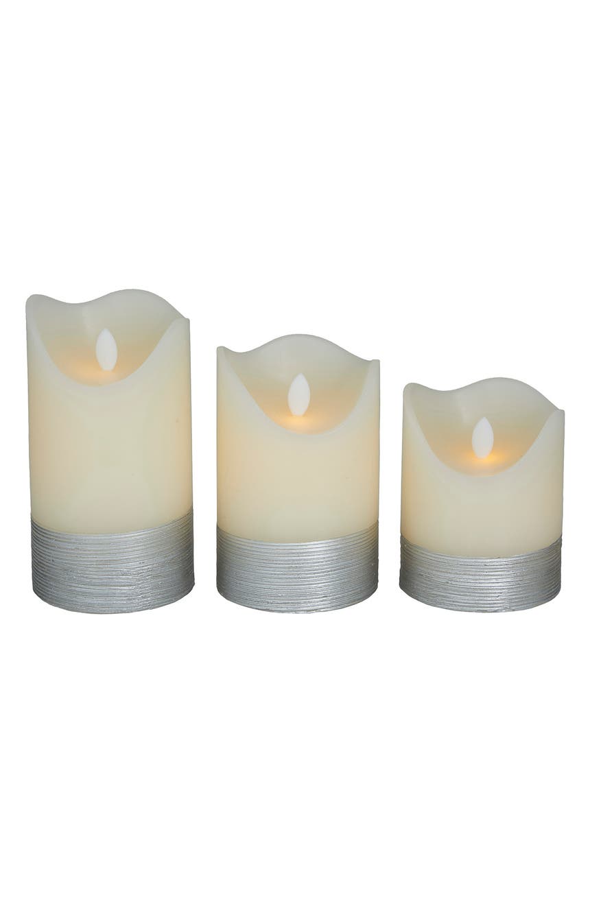 Светодиодные беспламенные свечи - набор из 3 шт. SONOMA SAGE HOME