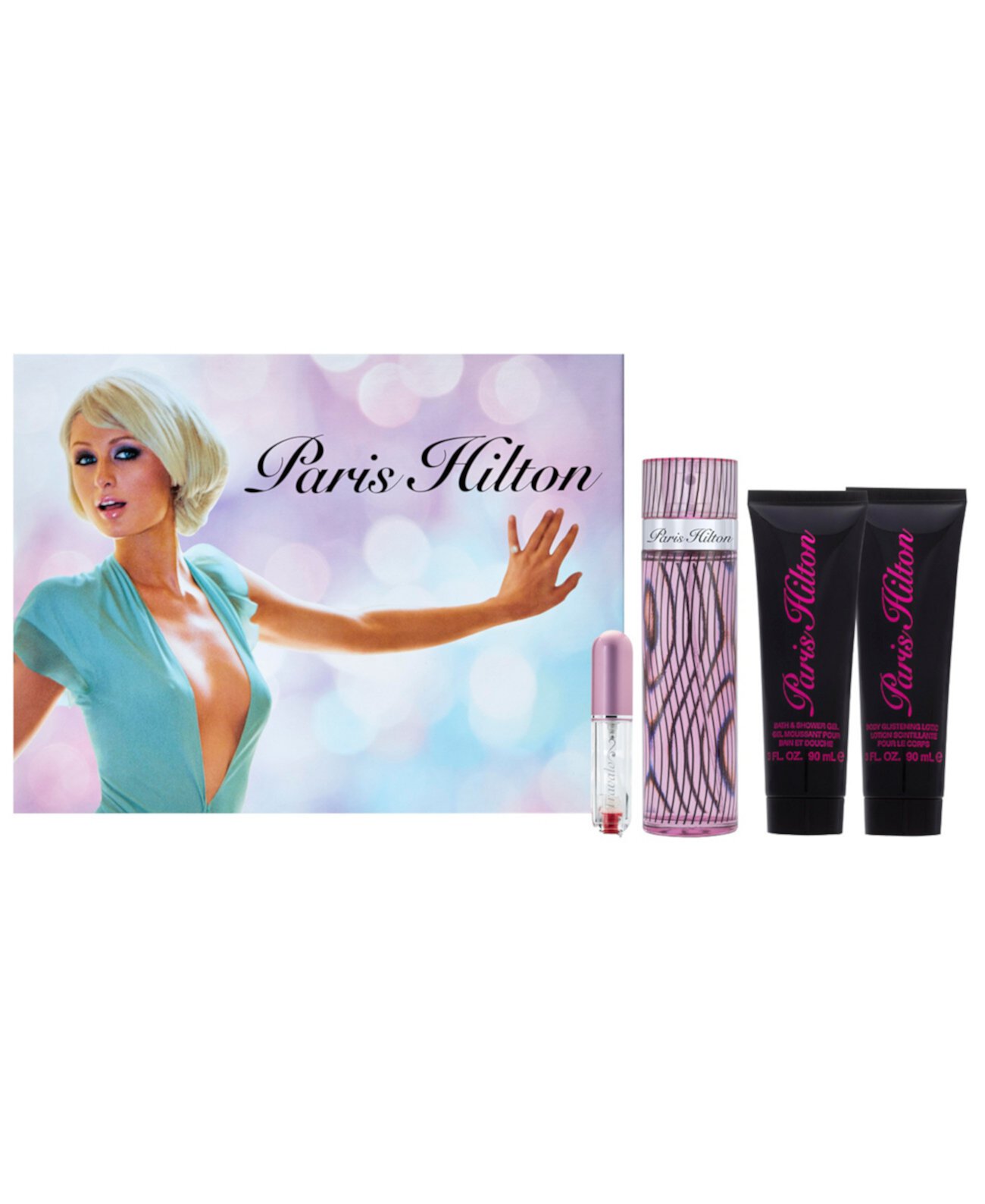 Подарочный набор женской парфюмерной воды, 4 предмета Paris Hilton