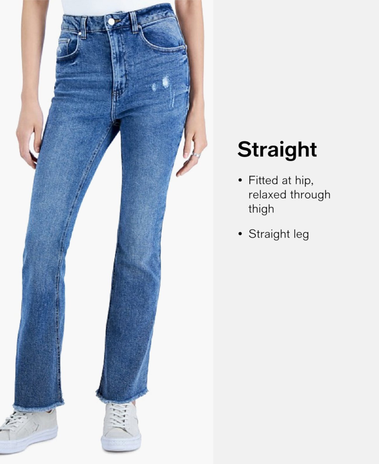 Женские джинсы прямого кроя с заниженной талией и заклепками Frye