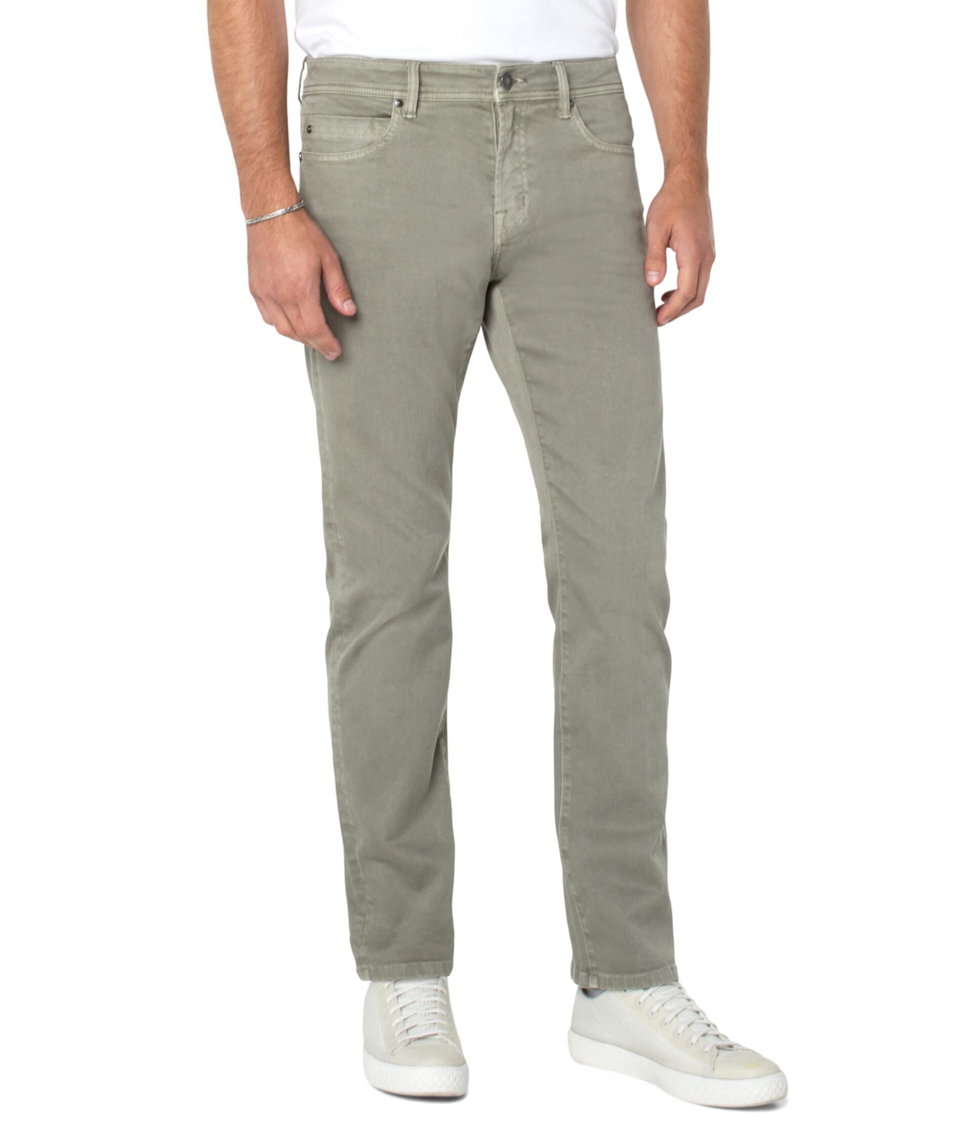 Kingston Modern Straight Colored Jeans in Sage Brush Liverpool Los Angeles