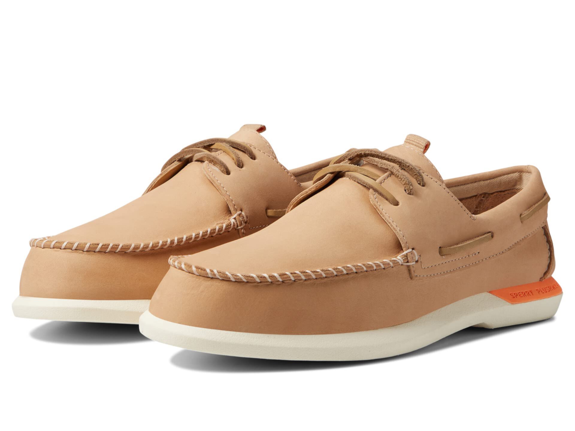 Мужские кожаные ботинки Sperry A/O Plushwave 2.0 с текстильной подкладкой и шнуровкой Sperry