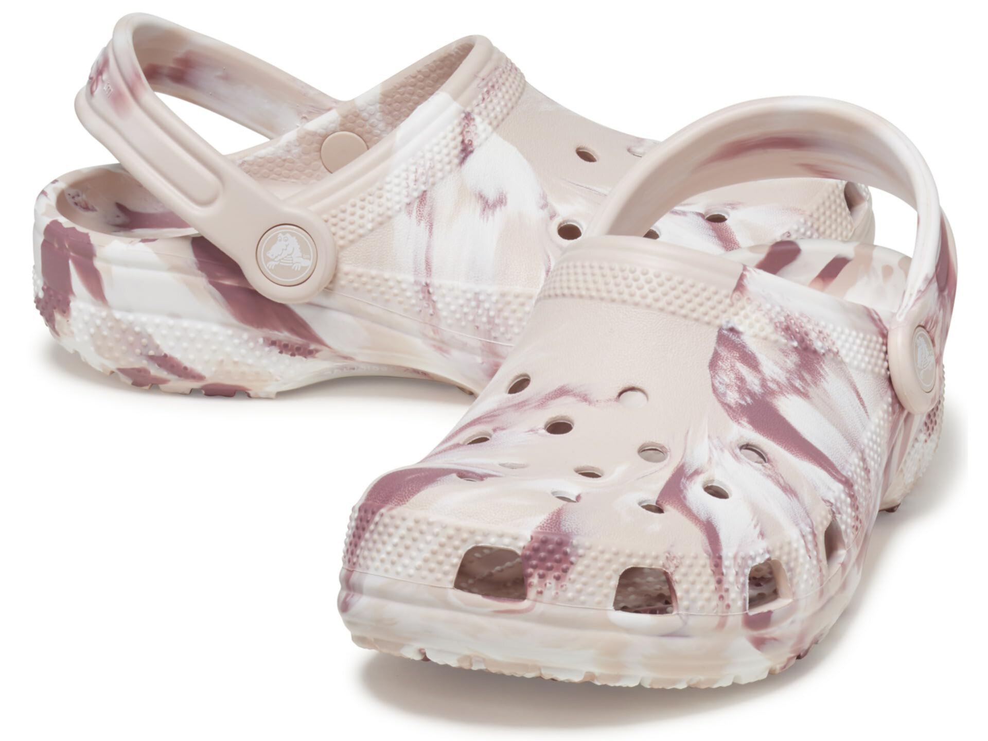 Classic Marbled Tie-Dye Clogs (Toddler) Crocs