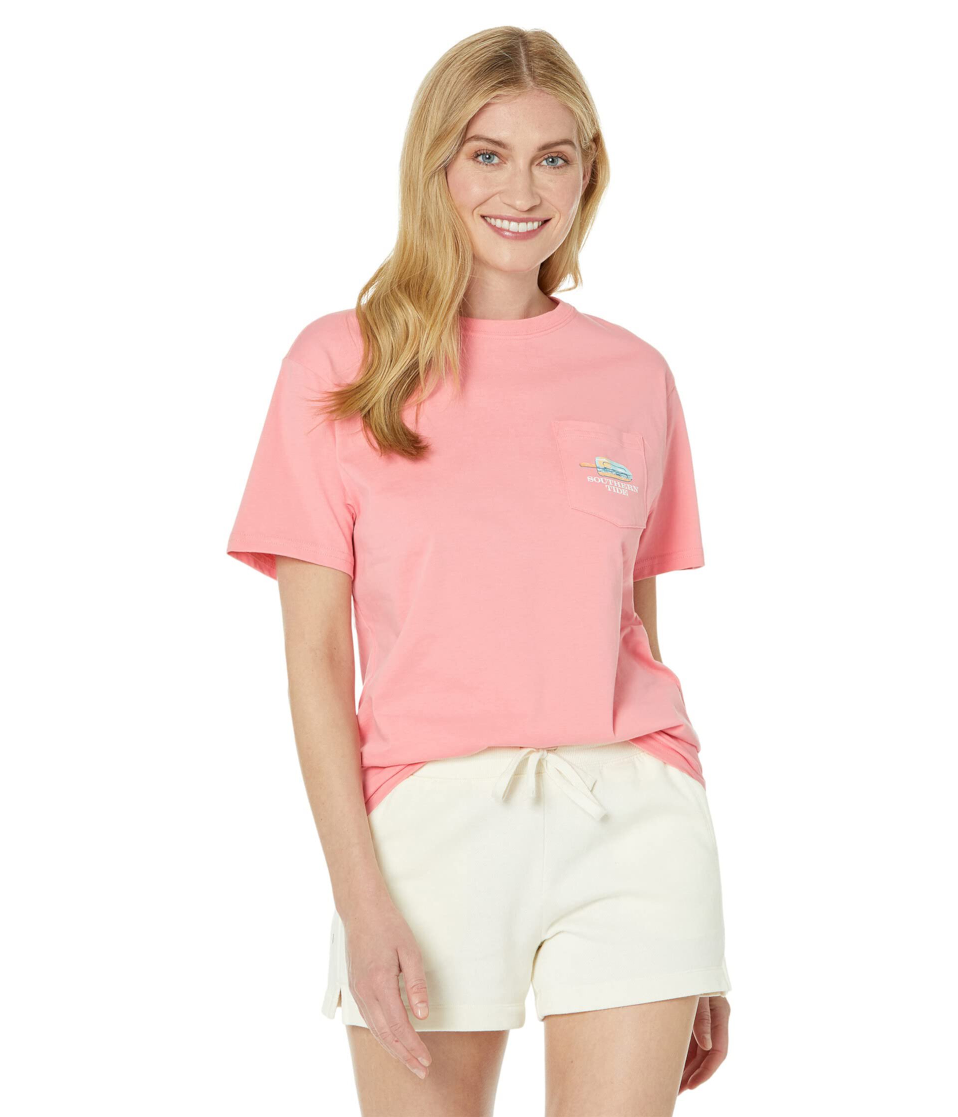 Футболка Be Cool and Chill Out с короткими рукавами Southern Tide