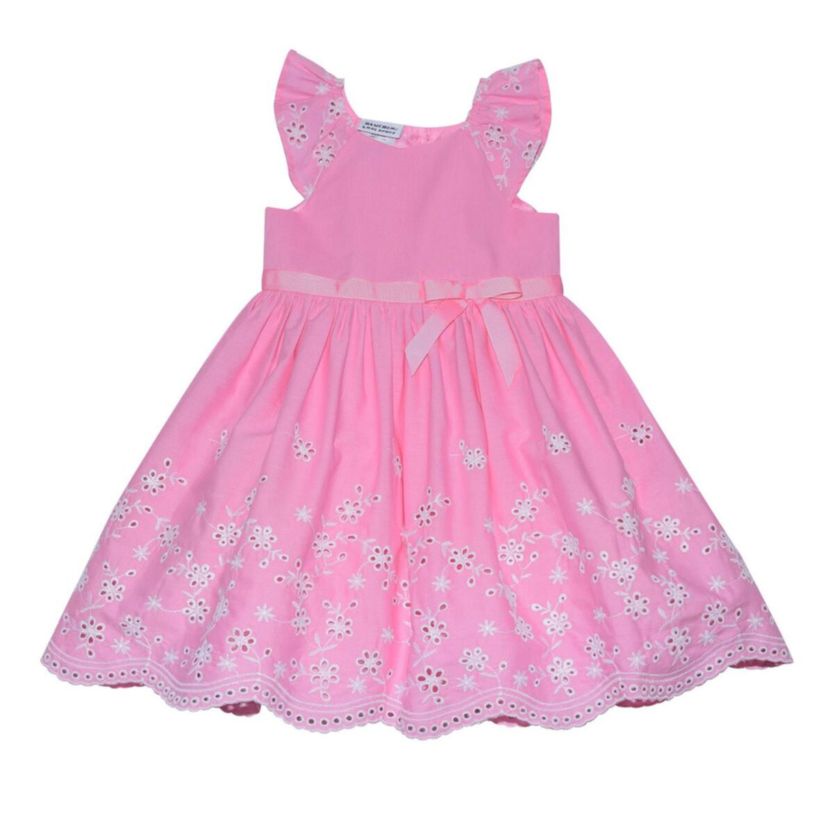 Платье с люверсами Blueberi Boulevard для девочек для малышей Blueberi Boulevard