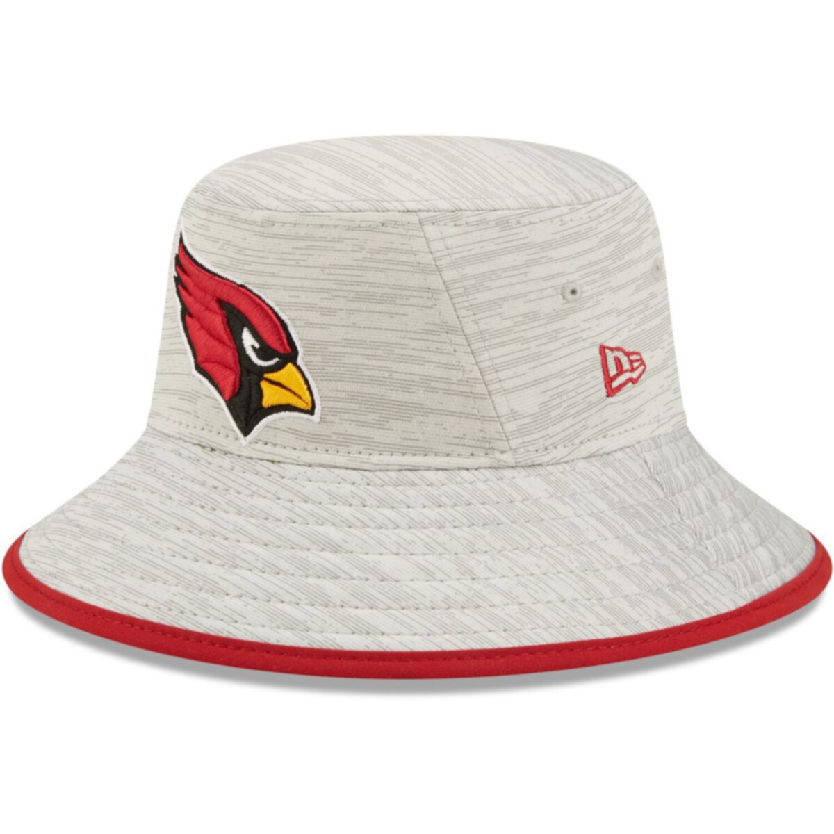 Мужская шляпа-ведро New Era Grey Arizona Cardinals Distinct New Era