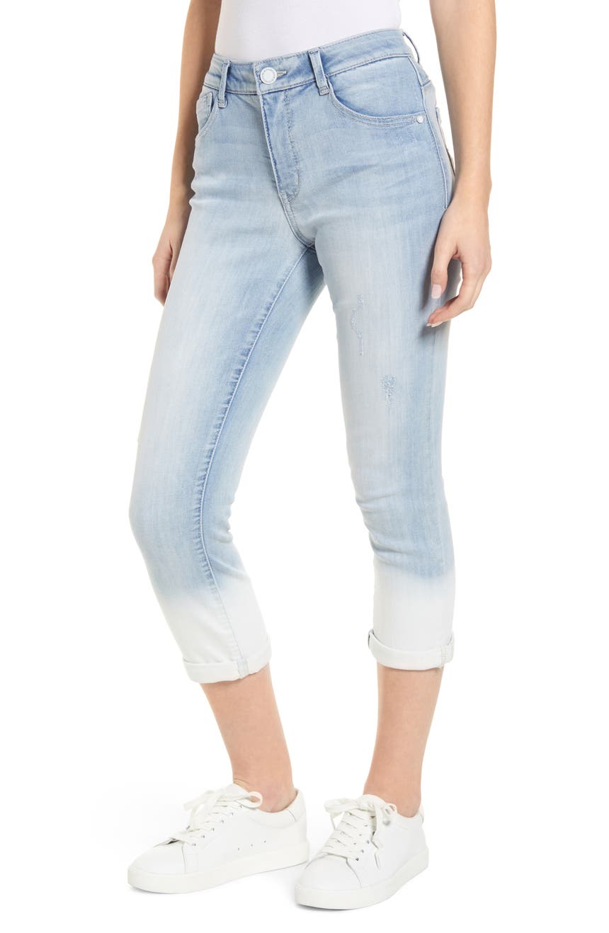 Ab-Solution High Waist Dipped Girlfriend Jeans Wit & Wisdom