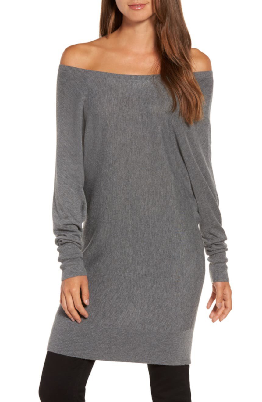 Off the Shoulder Sweater Tunic Trouve