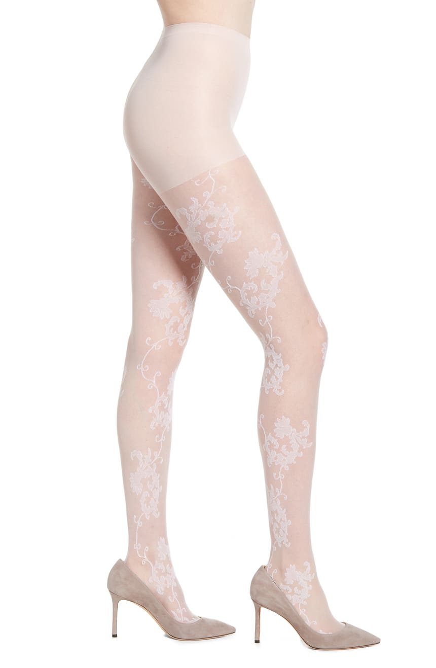 Spring Floral Lace Tights Nordstrom