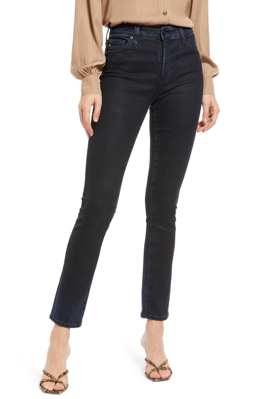 Узкие прямые джинсы с завышенной талией Mari AG