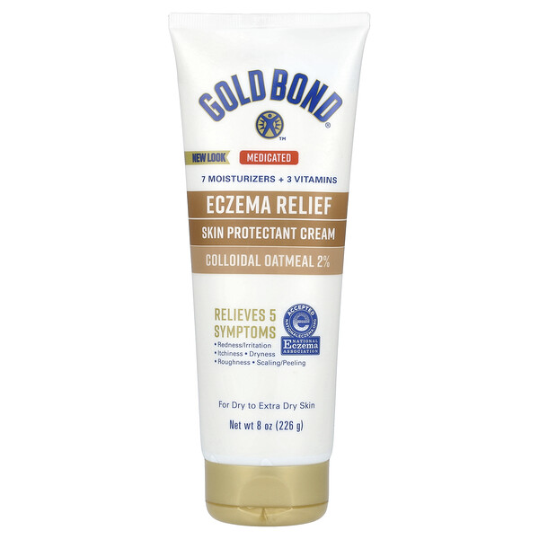 Защитный крем для кожи Ultimate Eczema Relief, без запаха, 8 унций (226 г) Gold Bond