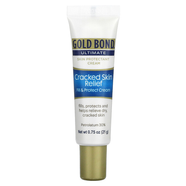 Ultimate, Заполняющий и защищающий крем для потрескавшейся кожи, 0,75 унции (21 г) Gold Bond