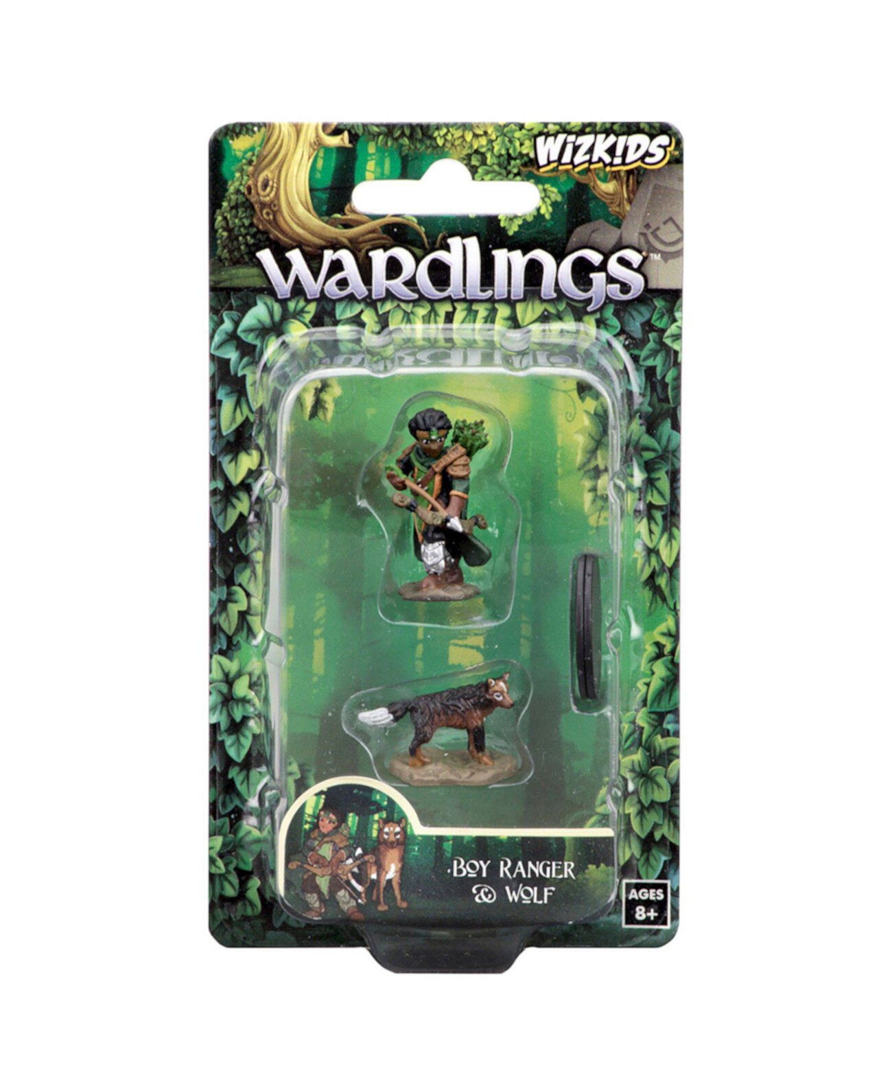Wizkids Wardlings Ролевые игры Фигурки Boy Ranger Wolf Set, 2 шт. WizKids Games