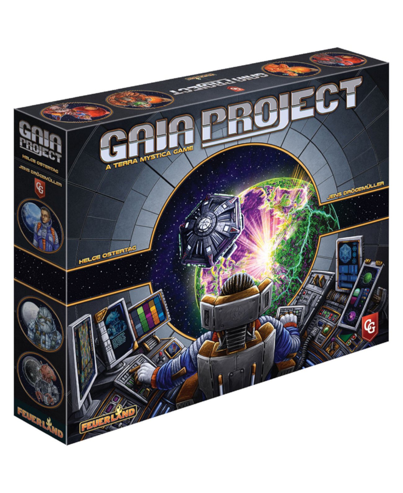 Стратегическая настольная игра Gaia Project, 201 шт. Capstone Games