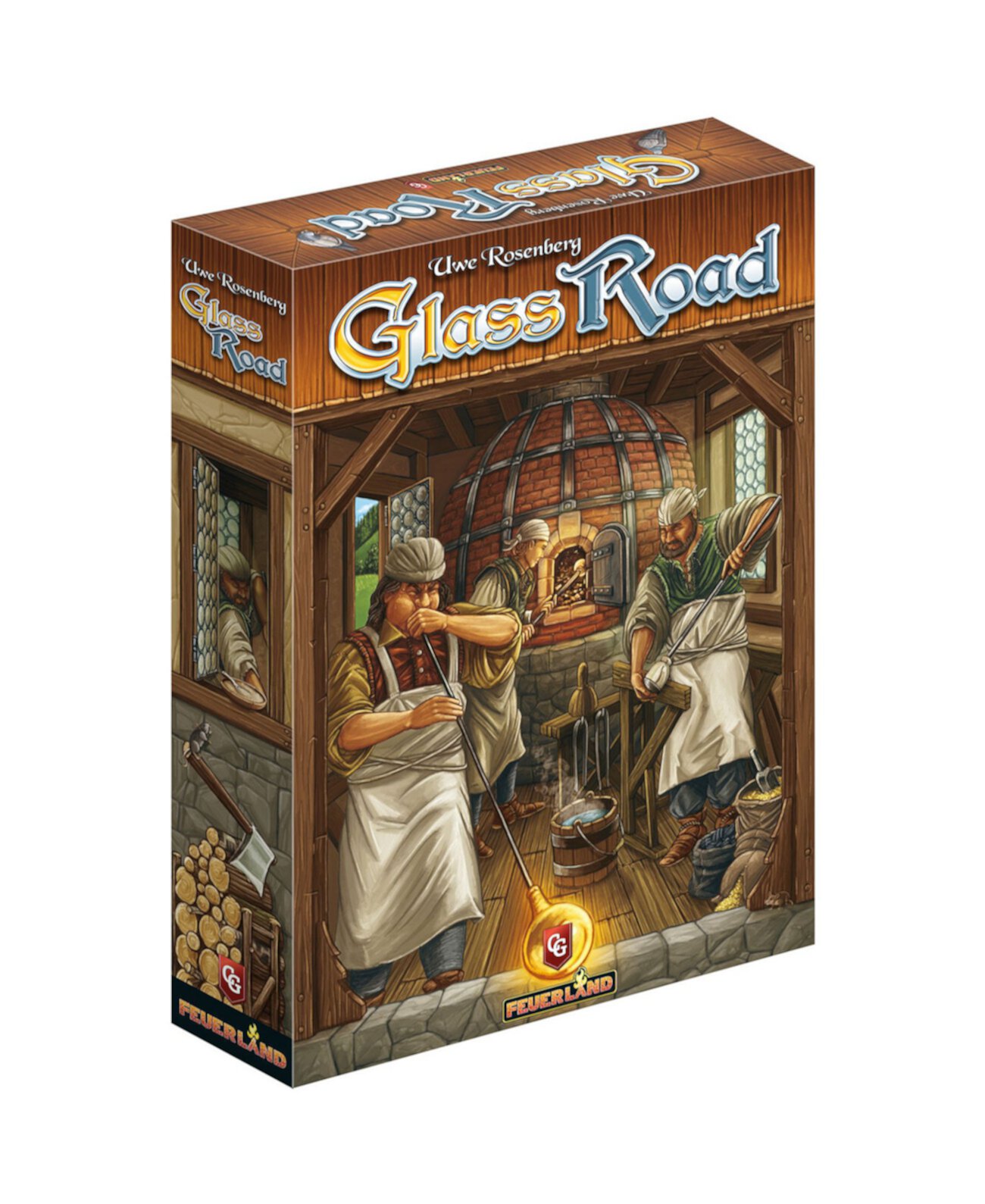 Стратегическая настольная игра Glass Road, 257 деталей Capstone Games