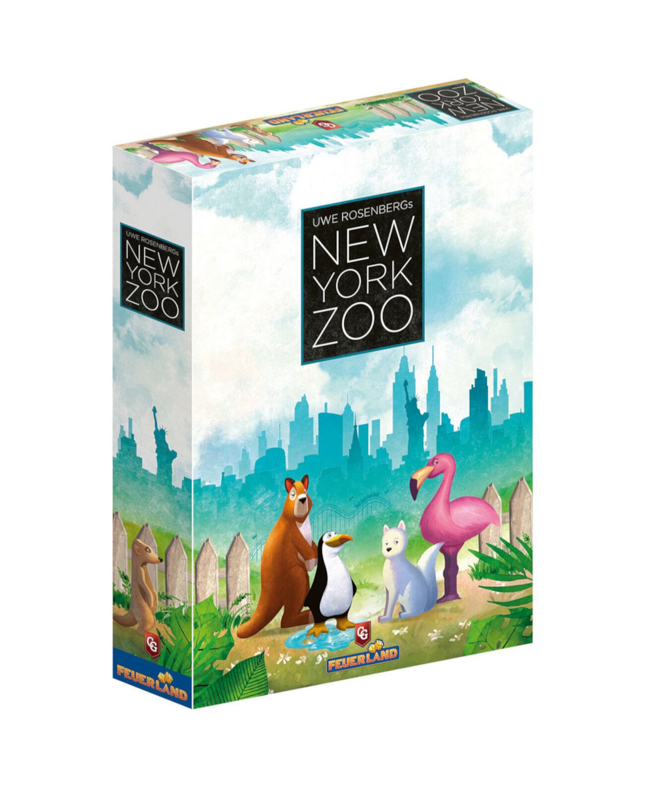 Настольная игра «Стратегия зоопарка Нью-Йорка», 228 предметов Capstone Games
