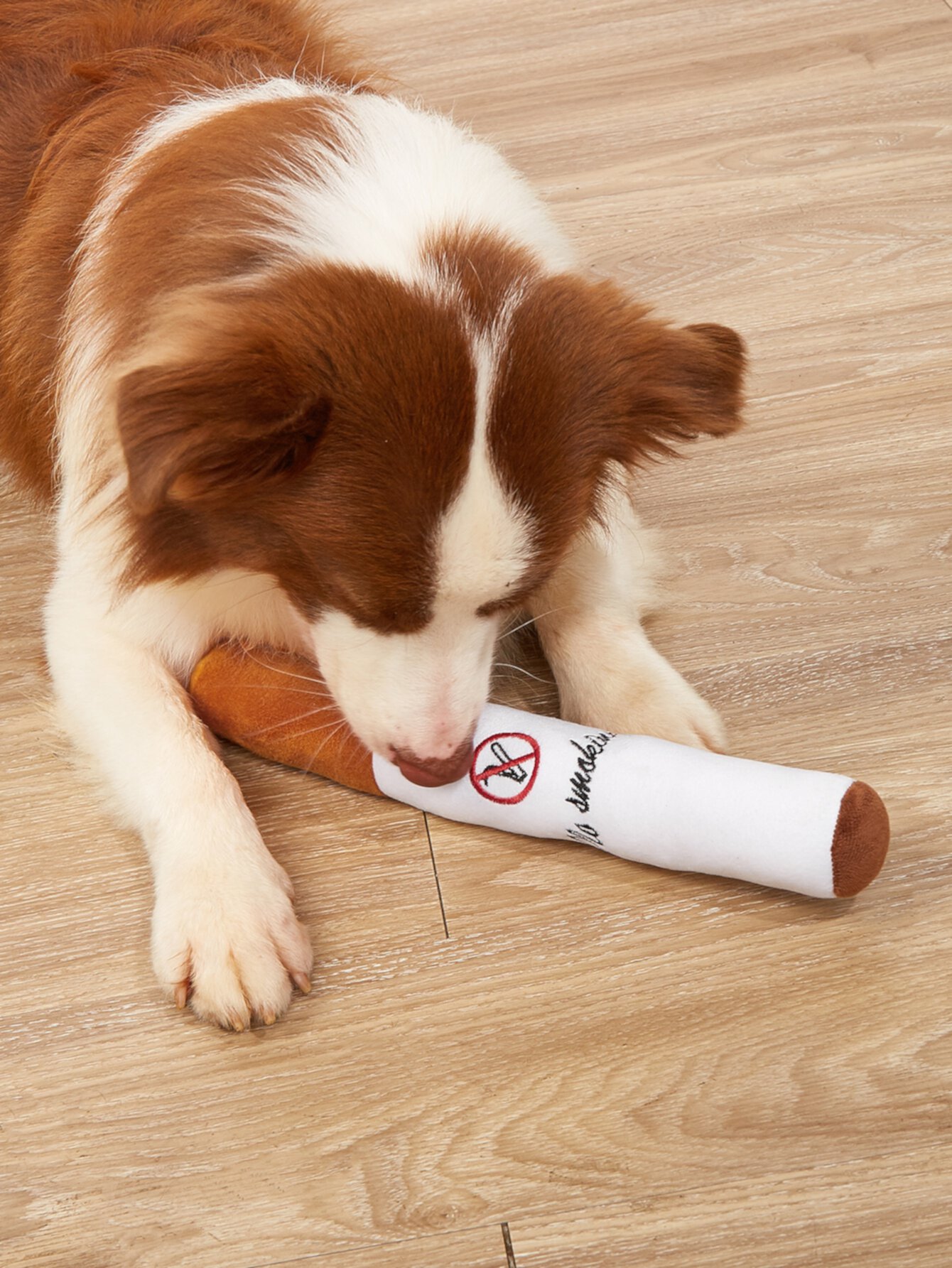 1шт Жевательная игрушка для домашних животных в форме сигареты SHEIN