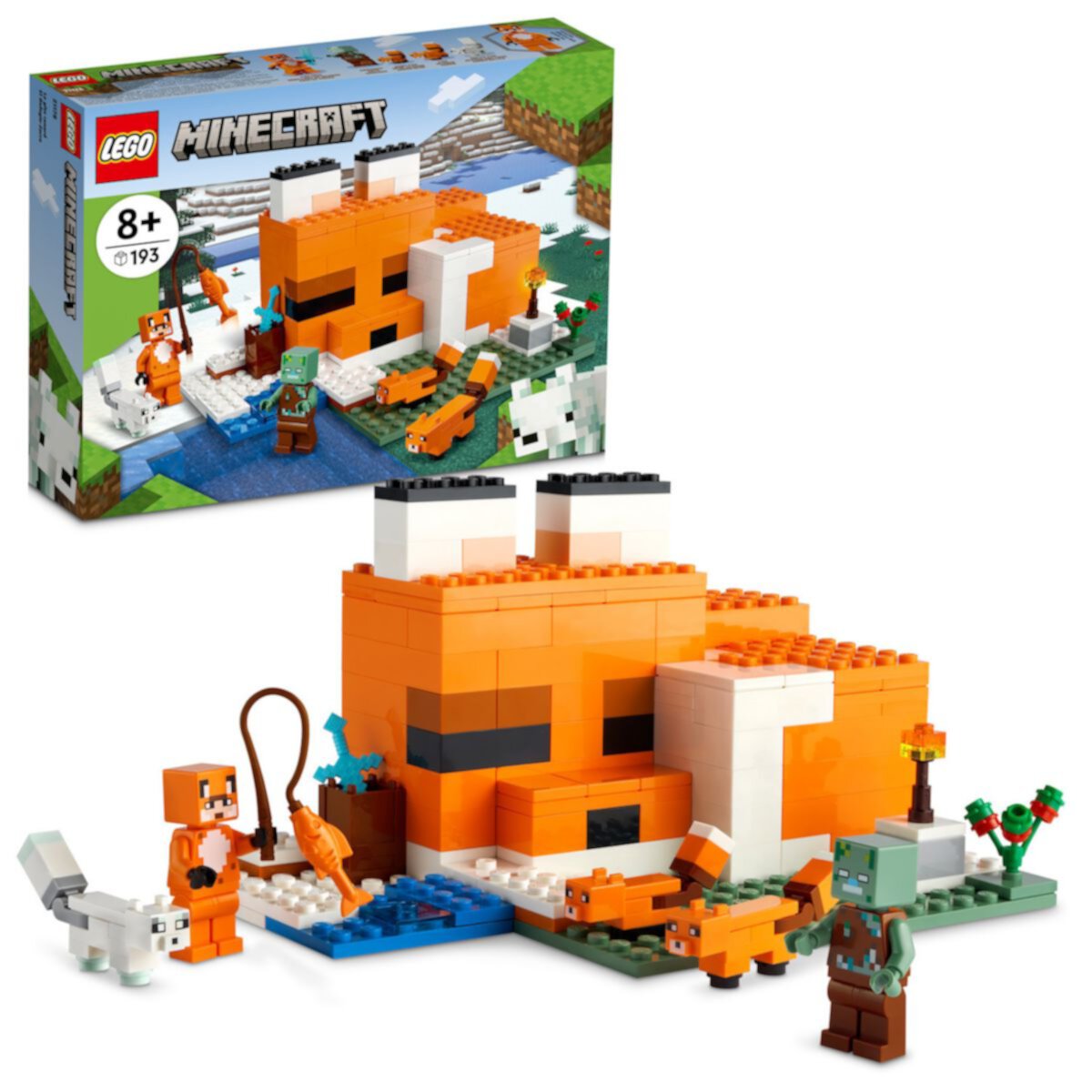 Конструктор LEGO Minecraft The Fox Lodge 21178 (193 детали) Lego