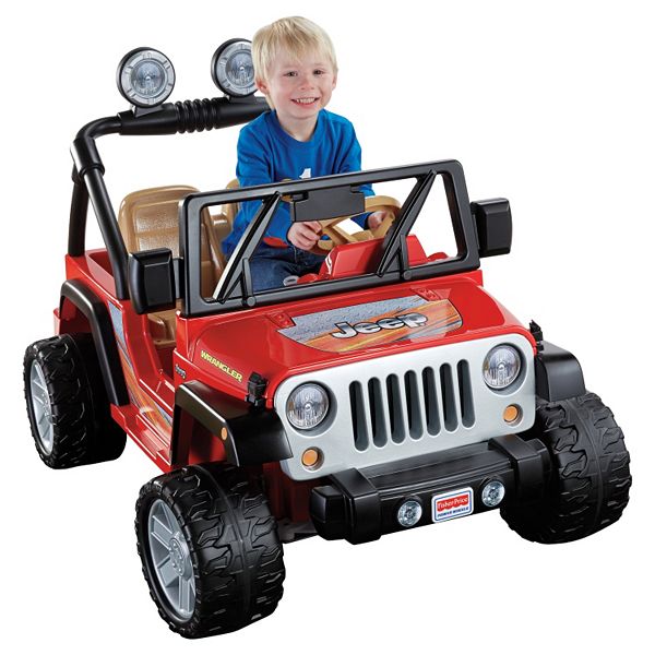 Игрушечный Jeep Wrangler Power Wheels от Fisher-Price Fisher-Price