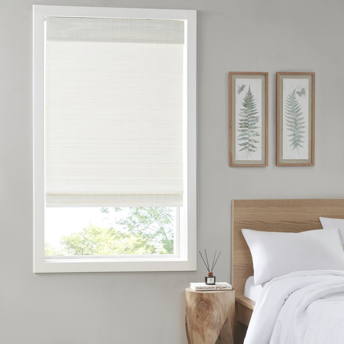 Madison Park Oakley Bamboo Light Filtering Cordless Roman Shade Madison Park