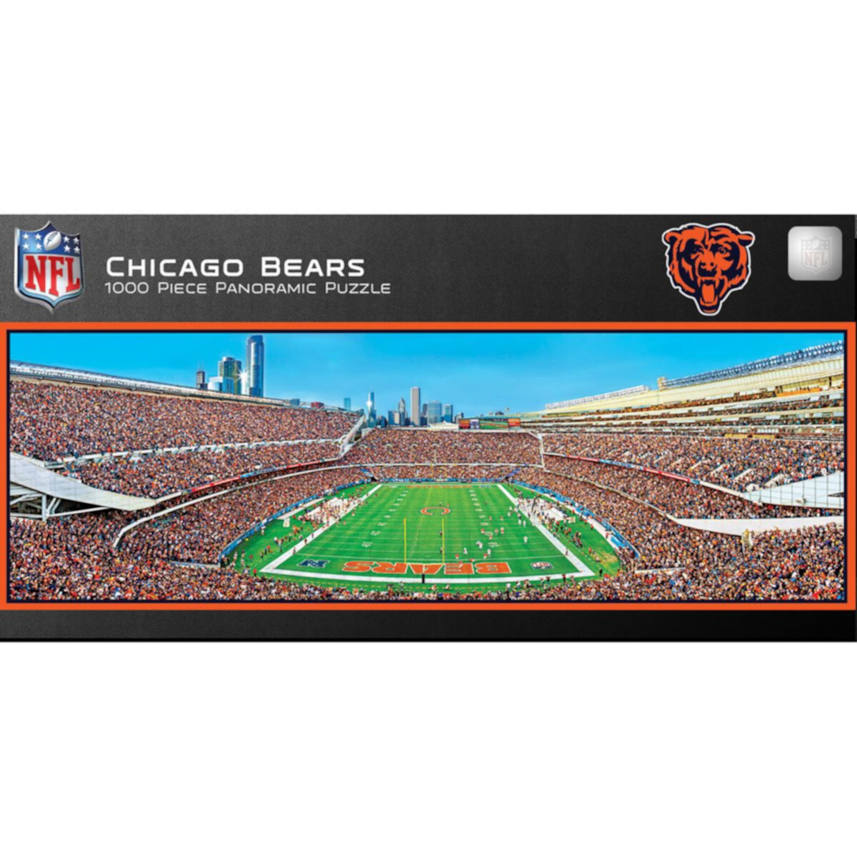 Панорамный пазл Chicago Bears End Zone из 1000 деталей Unbranded