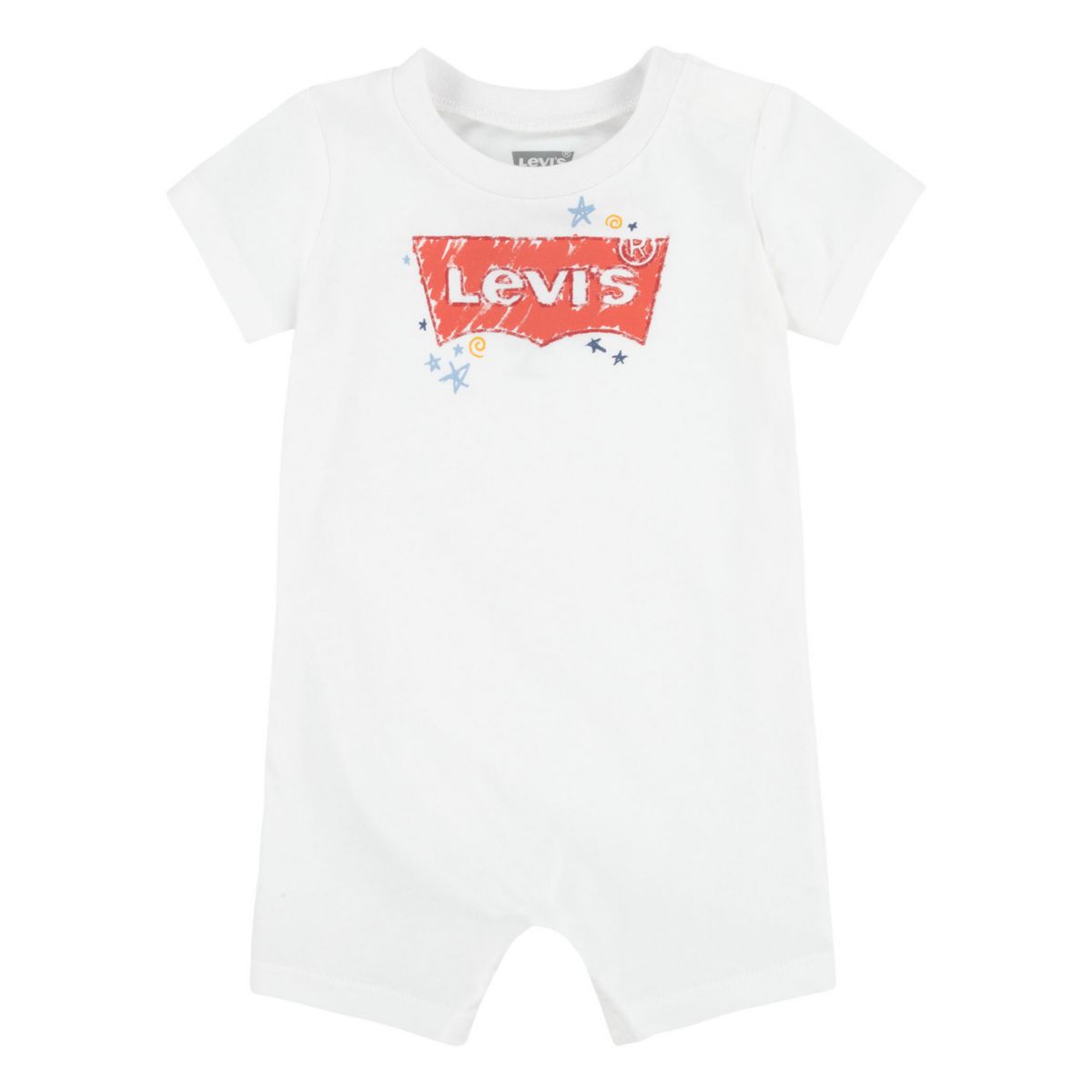 Комбинезон для мальчика с коротким рукавом и логотипом Levi's® из коллекции для детей Levi's®