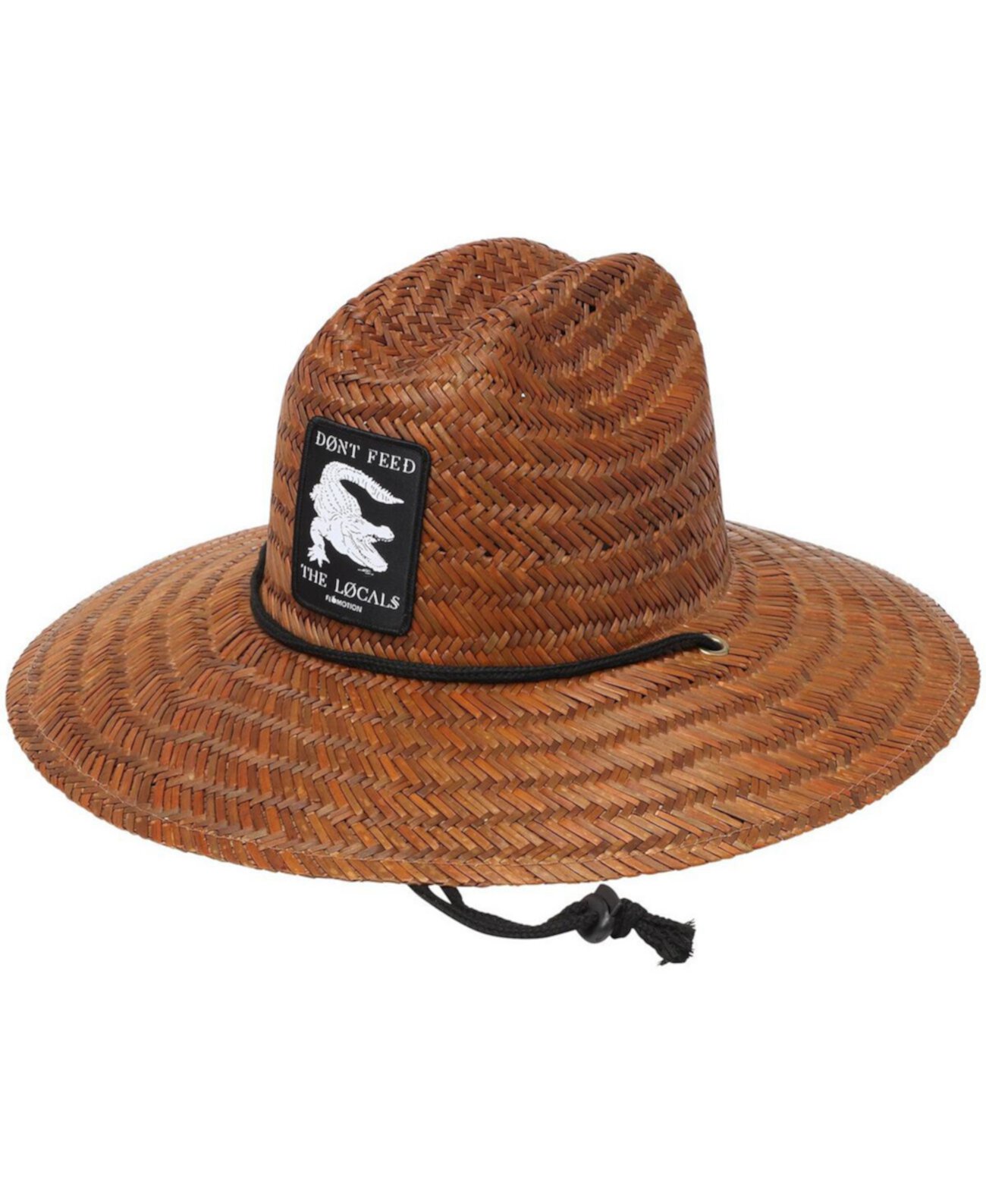 Мужская коричневая соломенная шляпа спасателя Locals Flomotion