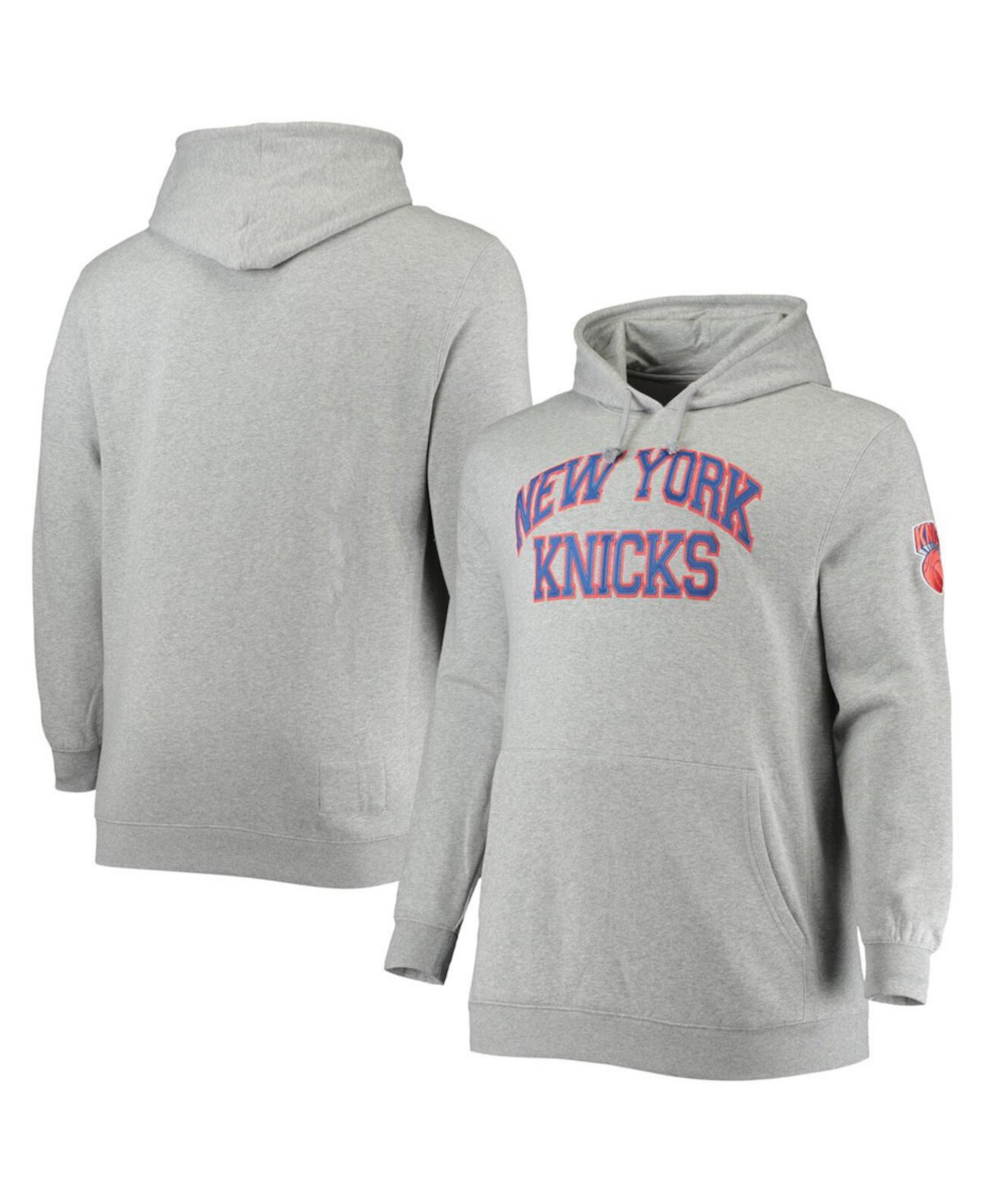 Мужская Толстовка Mitchell & Ness New York Knicks Hardwood Classics Big and Tall Mitchell & Ness