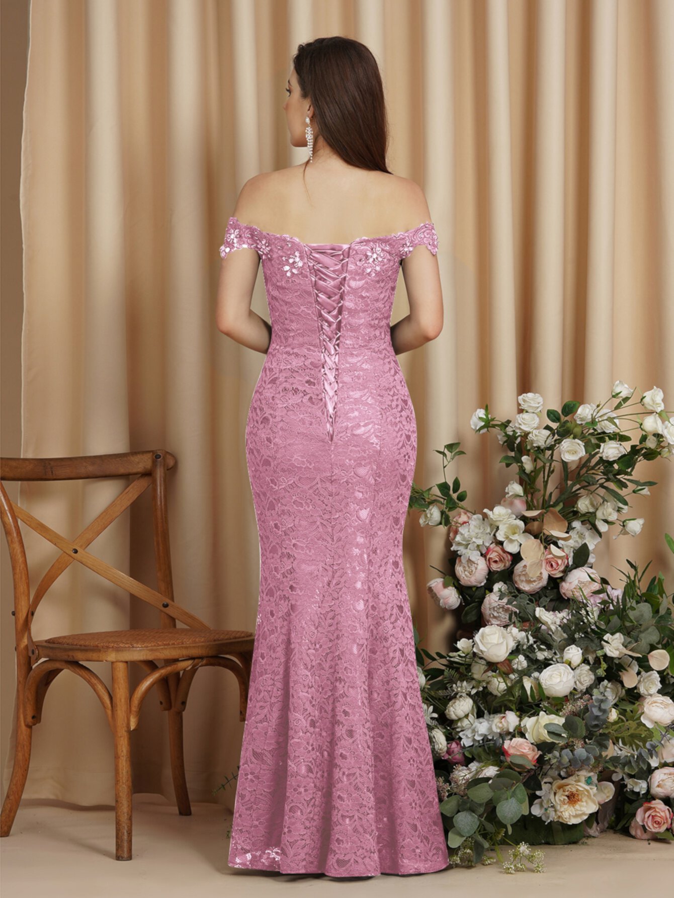 BABYONLINE D.R.E.S.S. Платье подружки невесты с вышивкой с аппликацией с сетчатой отделкой BABYONLINE D.R.E.S.S.