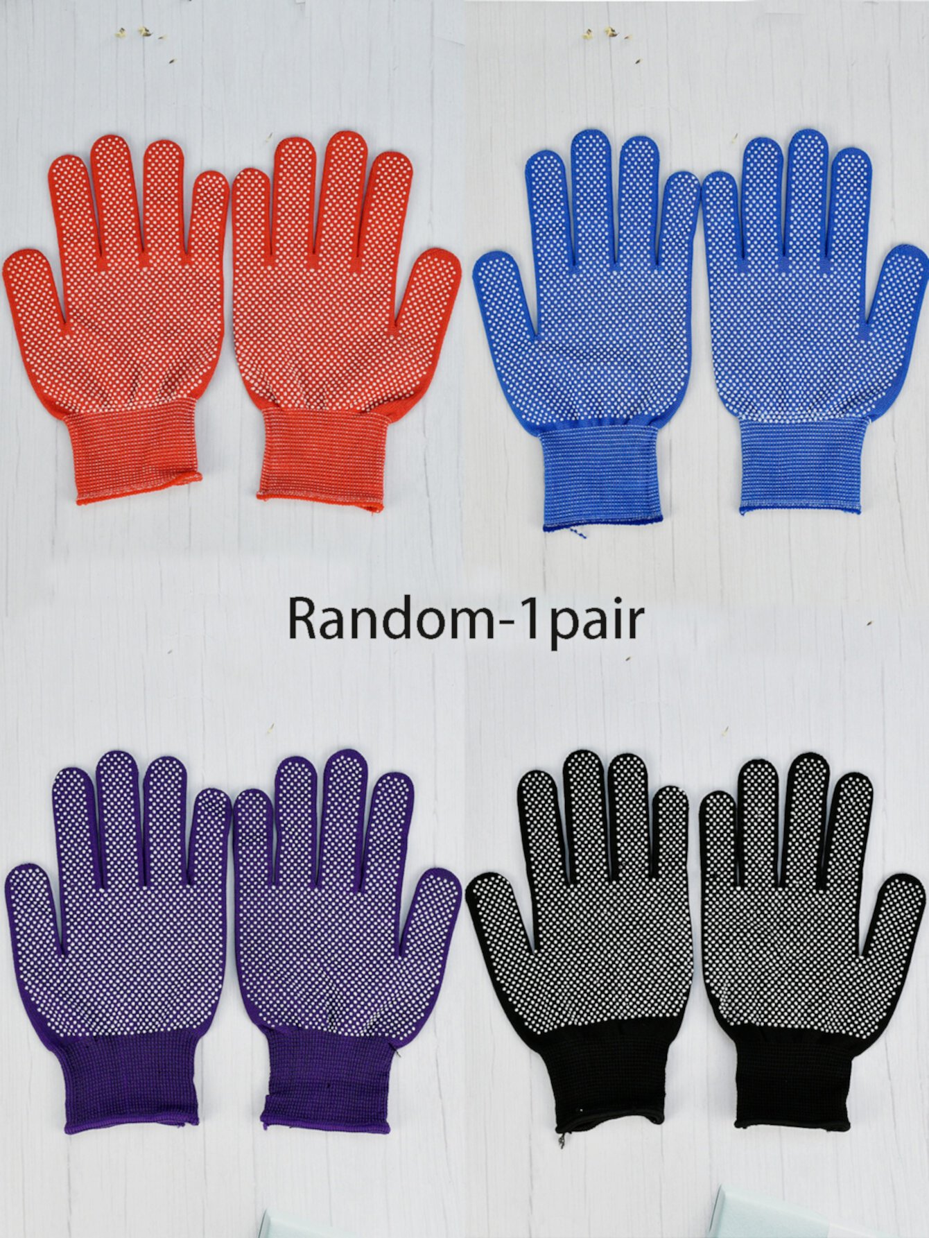 1 пара Садовые перчатки случайного цвета Hongmou1264 Accessory Store