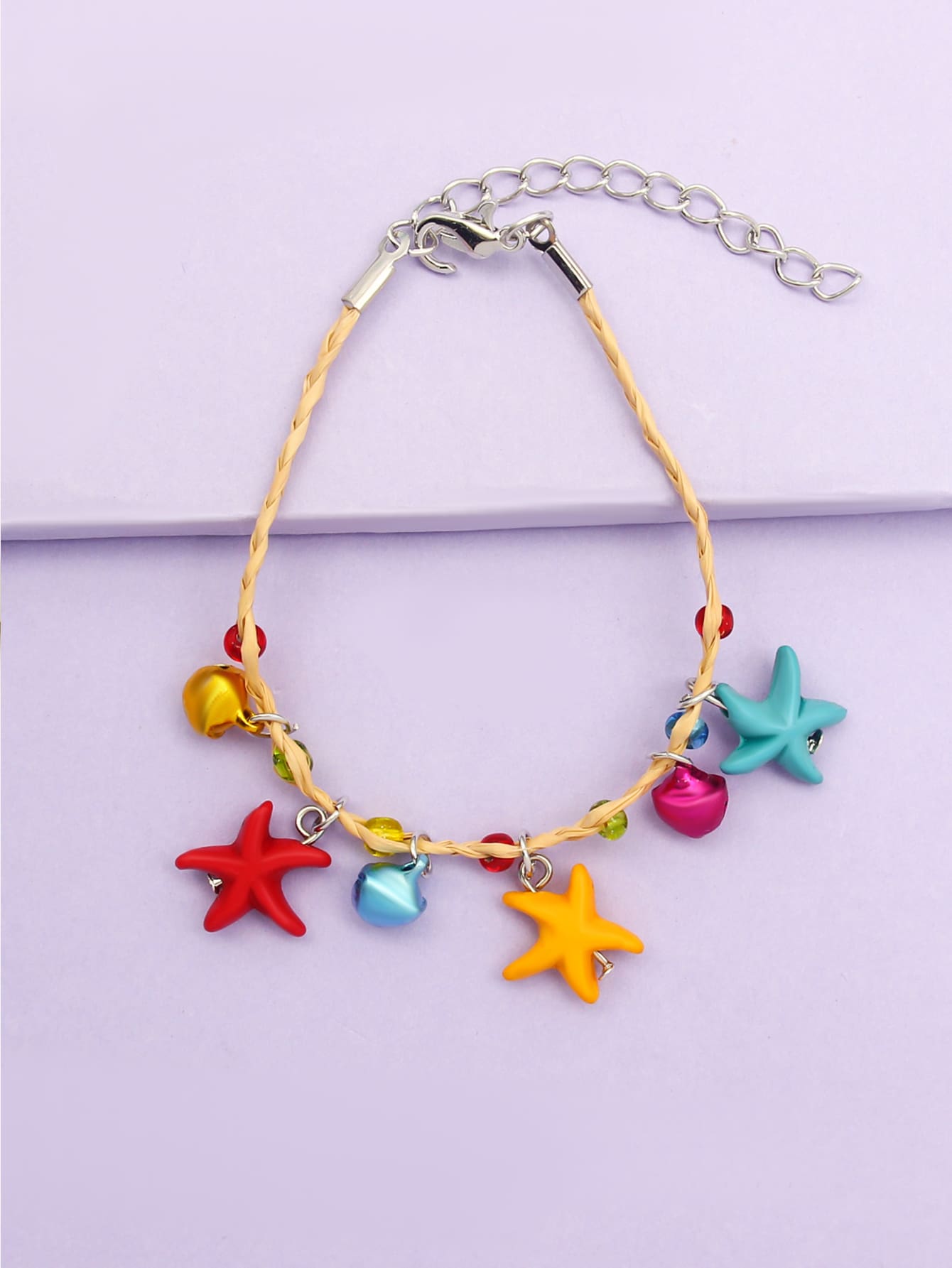 Ножной браслет с морской звездой для девочек SHEIN