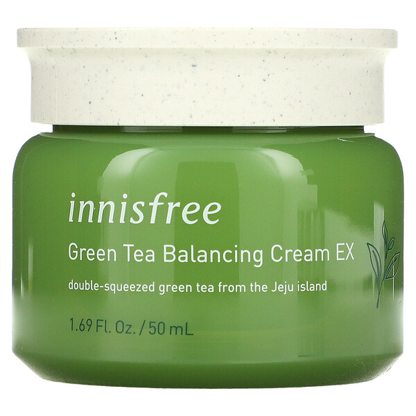 Балансирующий крем с зеленым чаем EX, 1,69 унции (50 мл) Innisfree