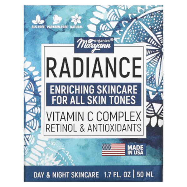 Radiance, Комплекс витамина С, ретинол и антиоксиданты, 1,7 жидких унций (50 мл) Maryann Organics