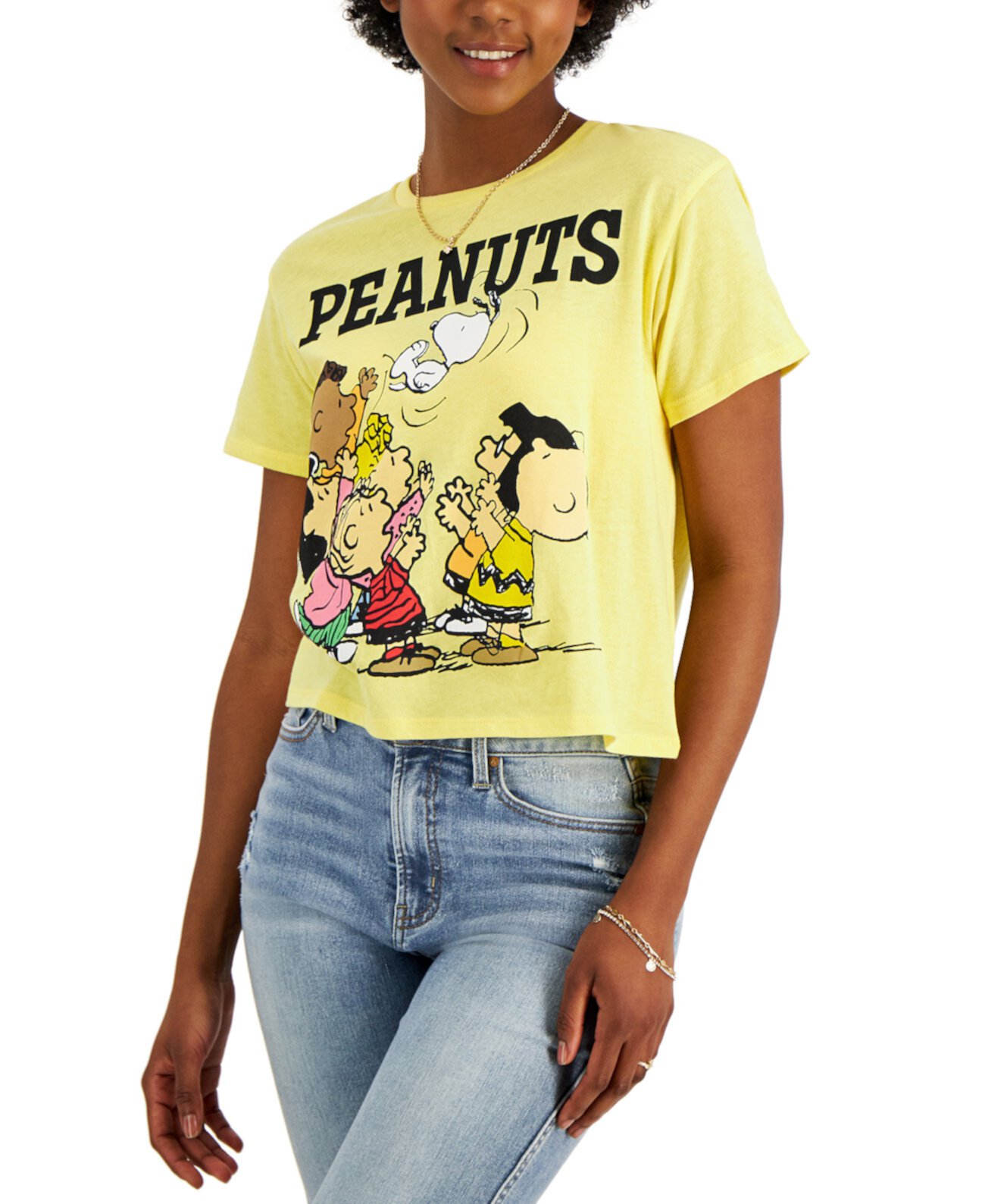 Футболка Juniors с графическим принтом Snoopy & Friends Peanuts