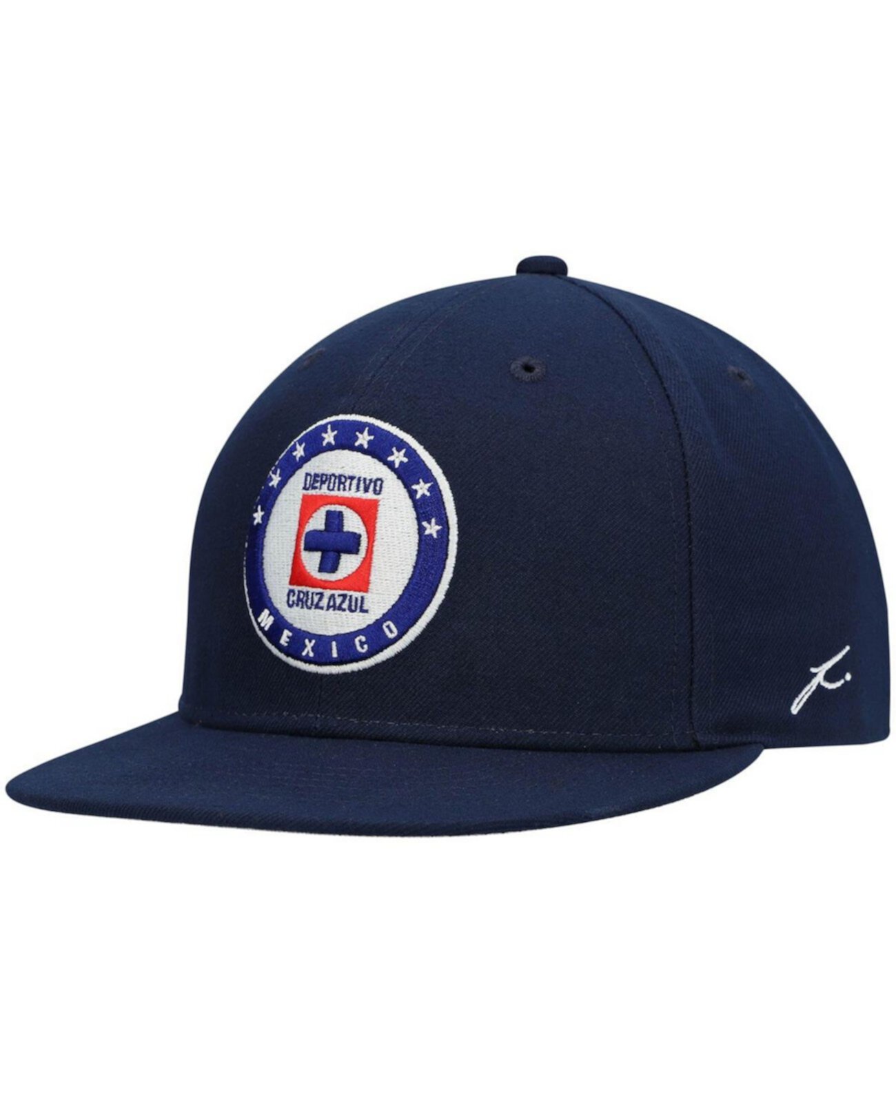 Мужская темно-синяя шляпа Snapback Cruz Azul Dawn Fi Collection