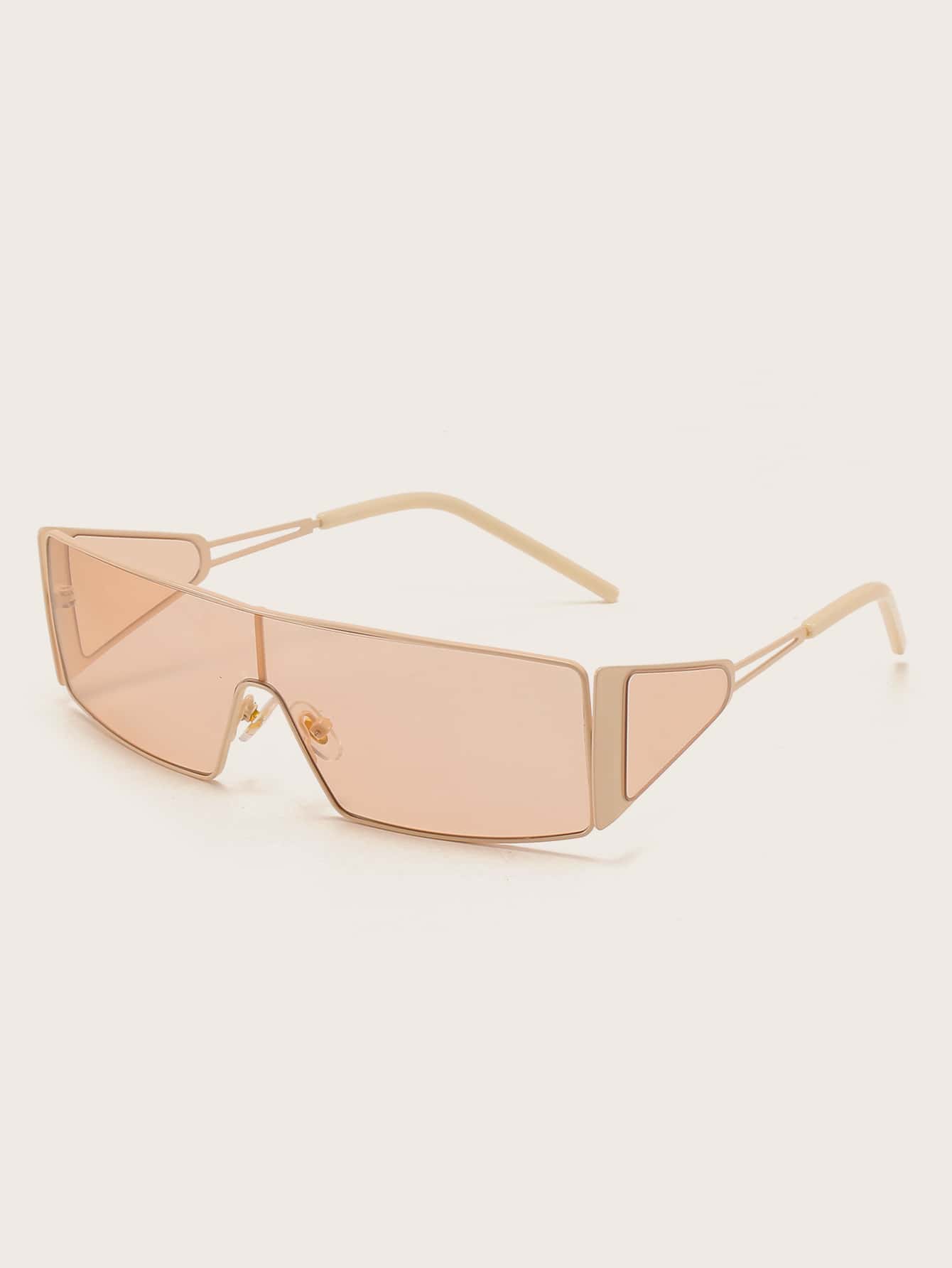 Солнцезащитные очки с тонированными линзами с плоским верхом SHEIN