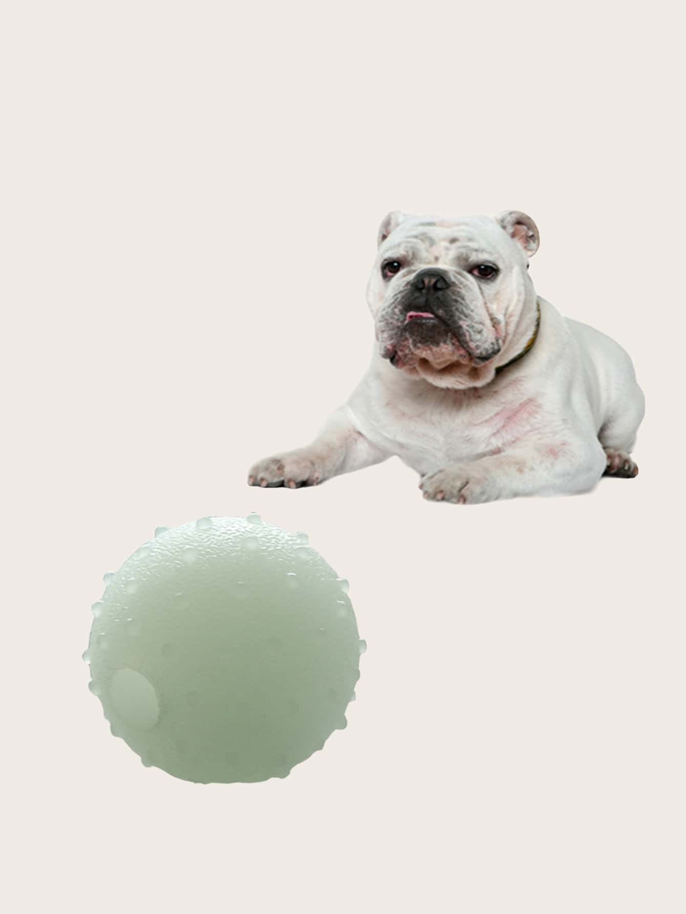 1шт Жевательный мяч светящийся для домашних животных SHEIN