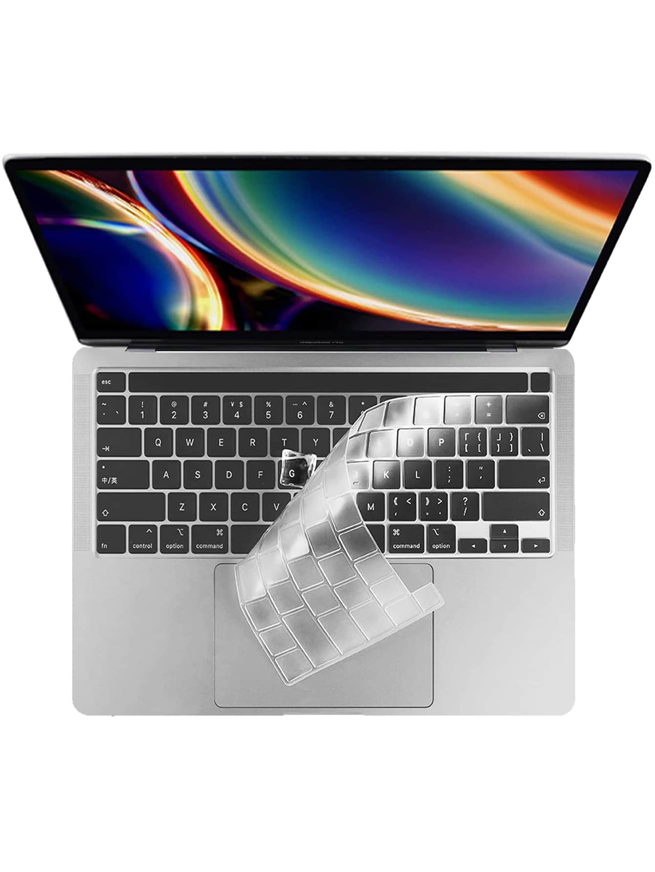 Защитная пленка для клавиатуры прозрачный силиконовый совместимый с MacBook SHEIN