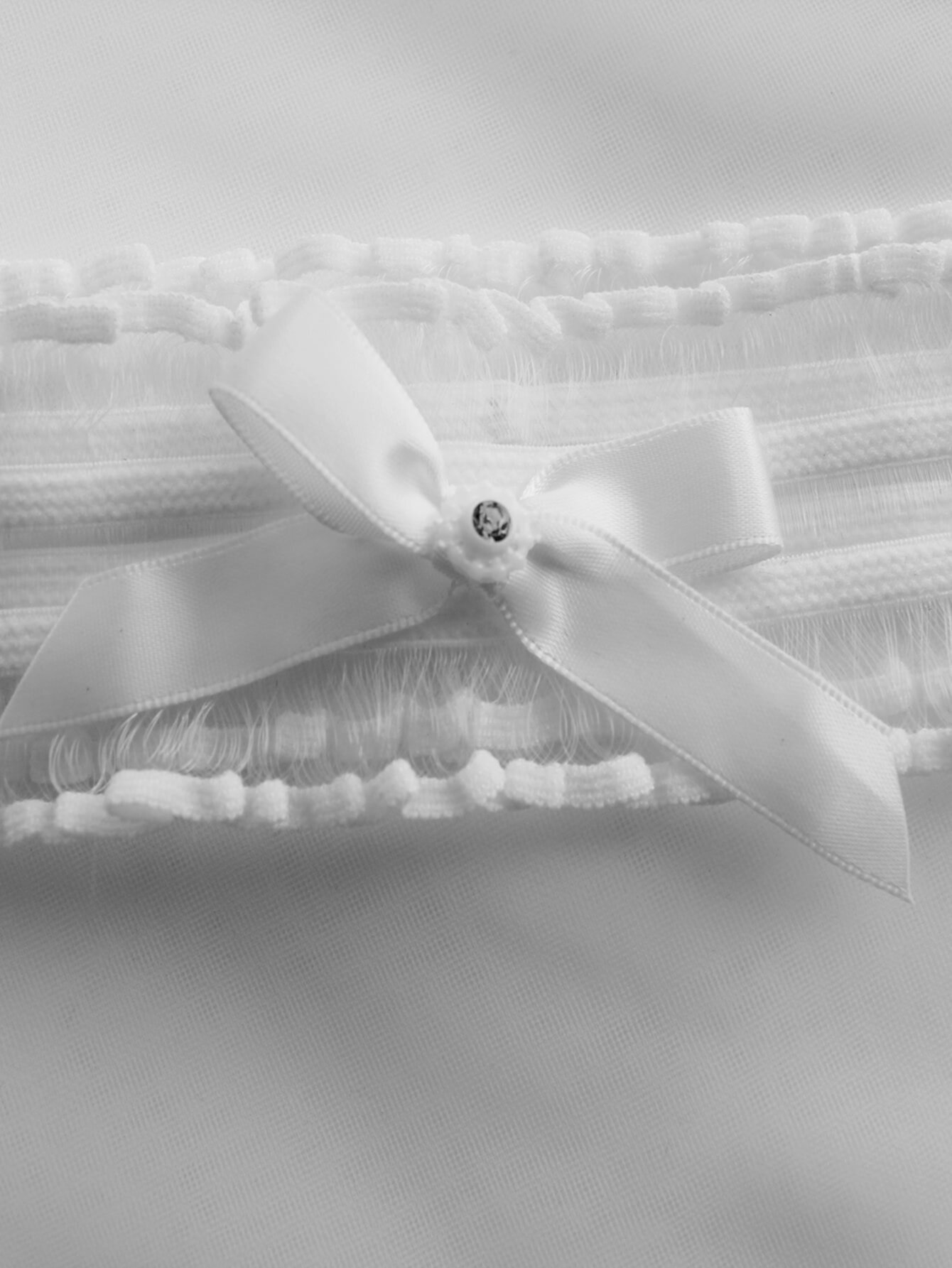 Ремень-подвязки с бантом свадебный SHEIN