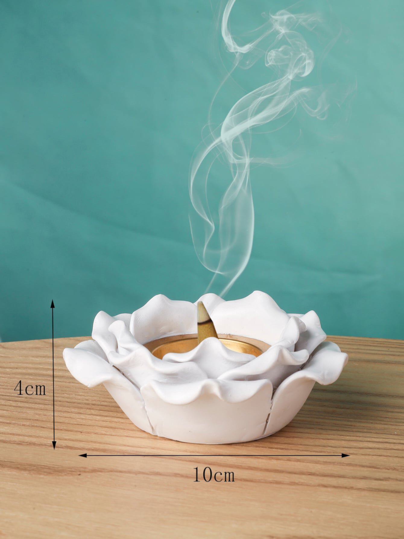 1шт Курильница цветок с дизайном SHEIN