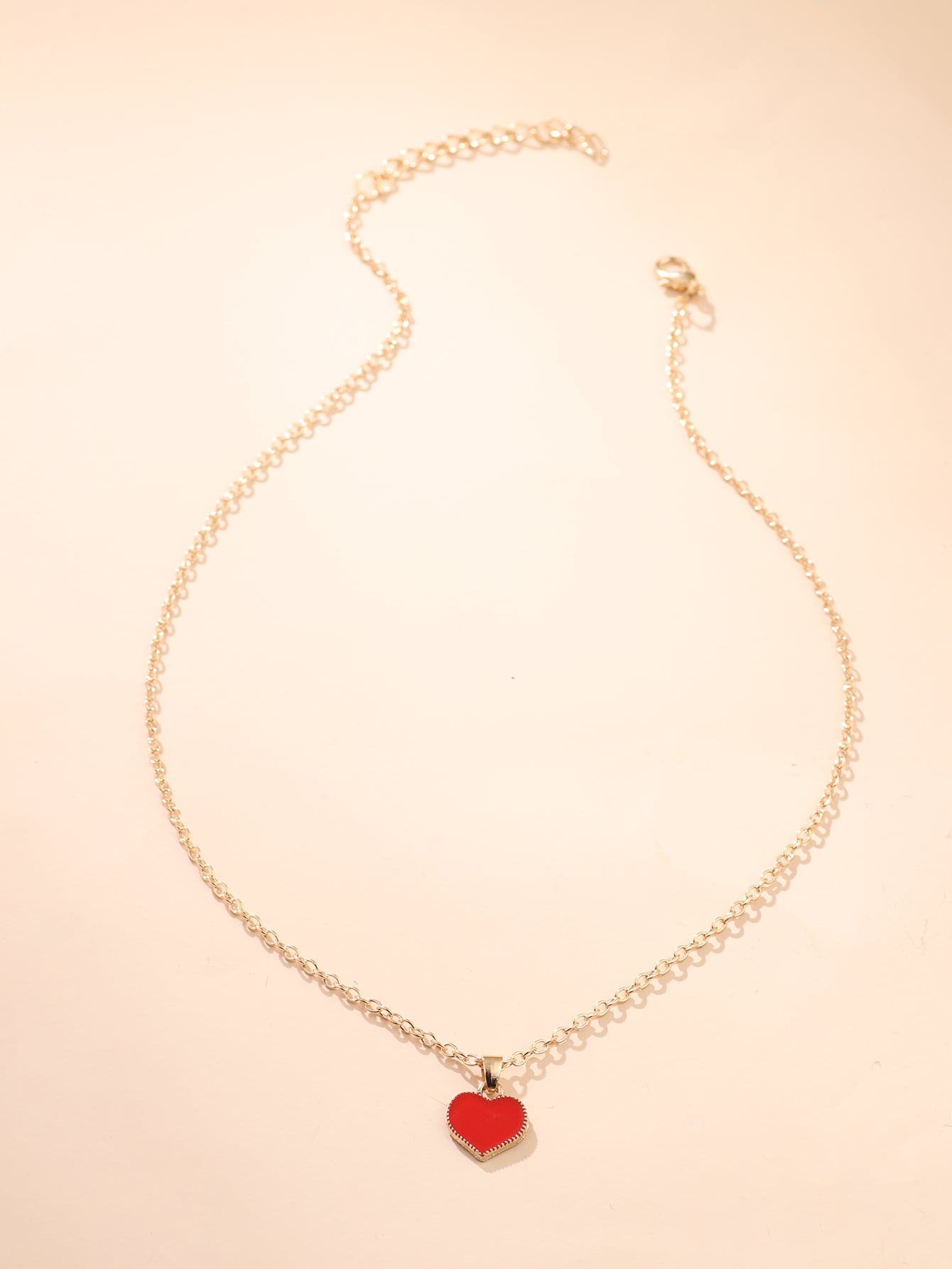 Ожерелье с сердечком для девочек SHEIN