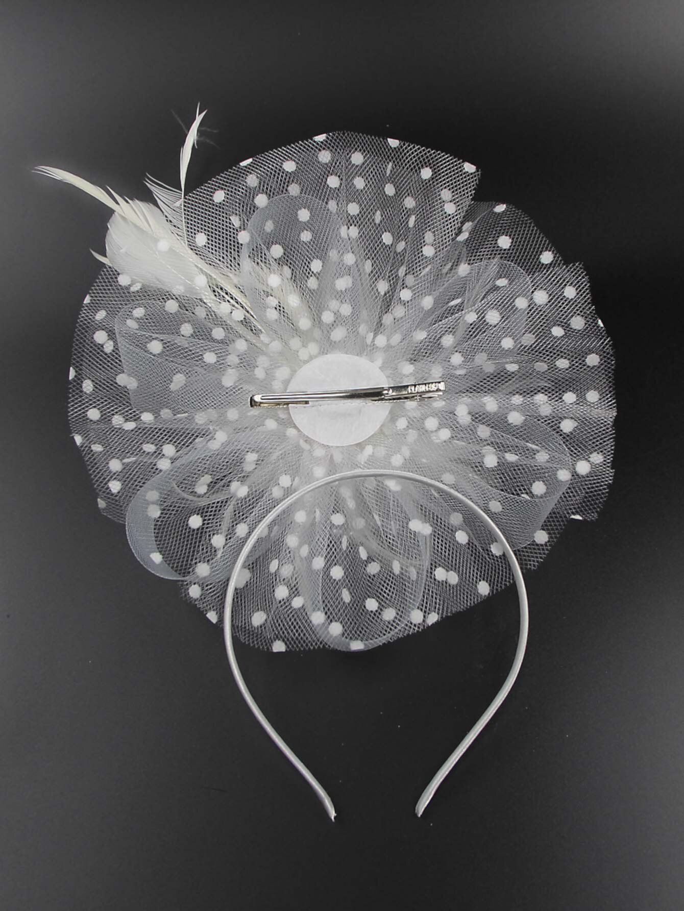 Свадебный головной убор с искусственным жемчугом & с цветком SHEIN