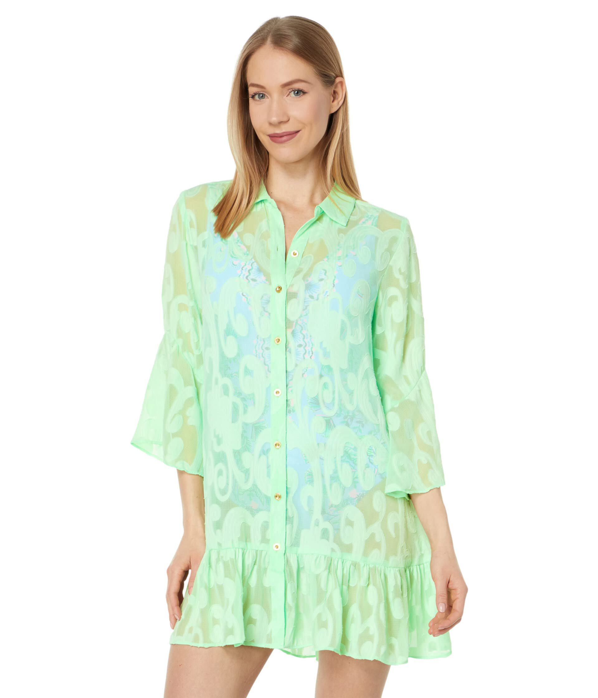 Женское Пляжное Платье Lilly Pulitzer Linley Cover-Up Lilly Pulitzer