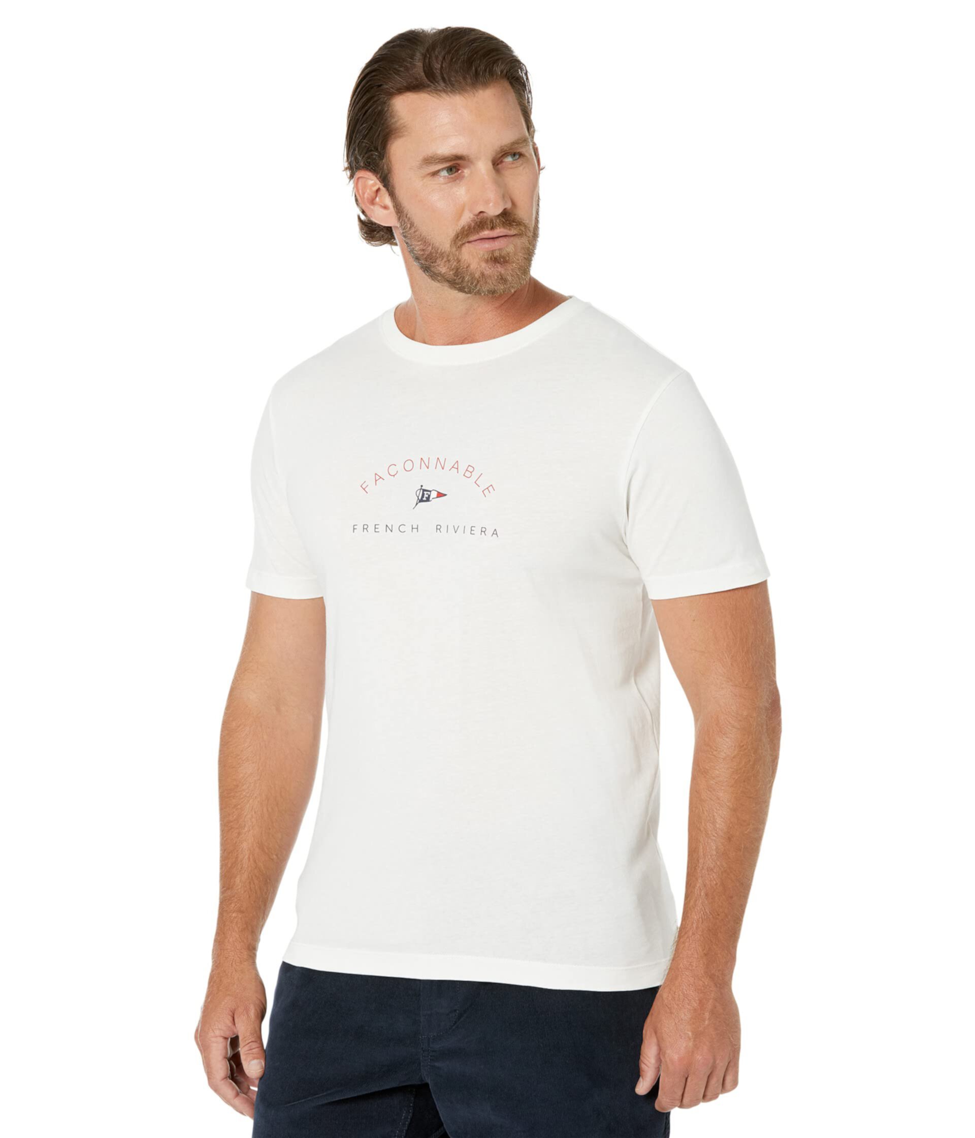 Tamarin FFR Short Sleeve T-Shirt Faconnable