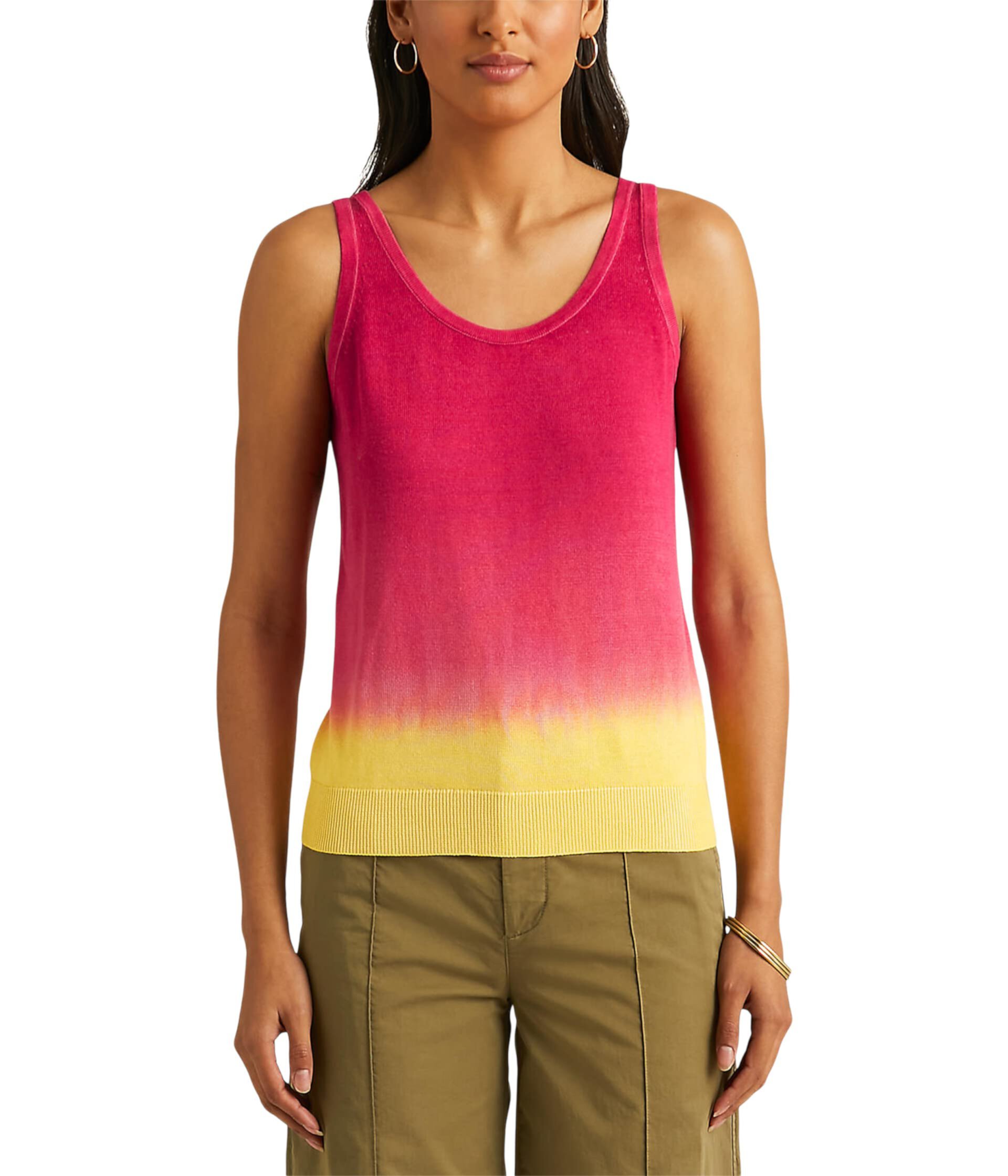 Dip-Dyed Sleeveless Sweater LAUREN Ralph Lauren