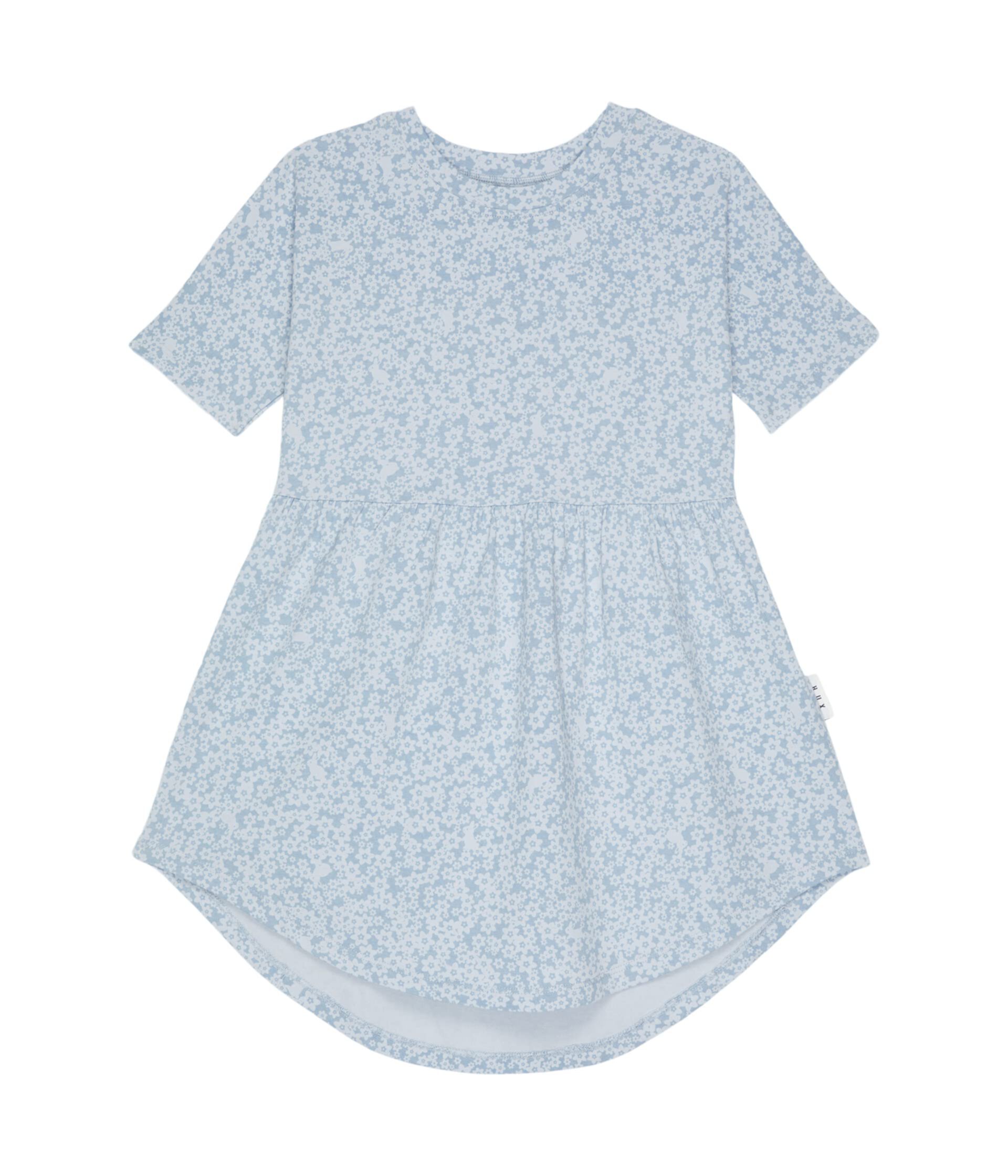 Платье с цветочным принтом Bunnies Swirl (для младенцев/малышей) HUXBABY