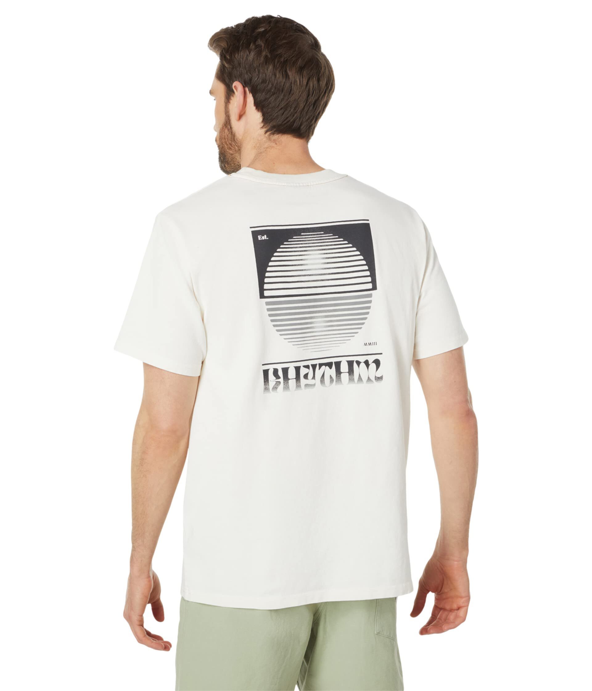 Винтажная футболка с коротким рукавом Spectrum RHYTHM